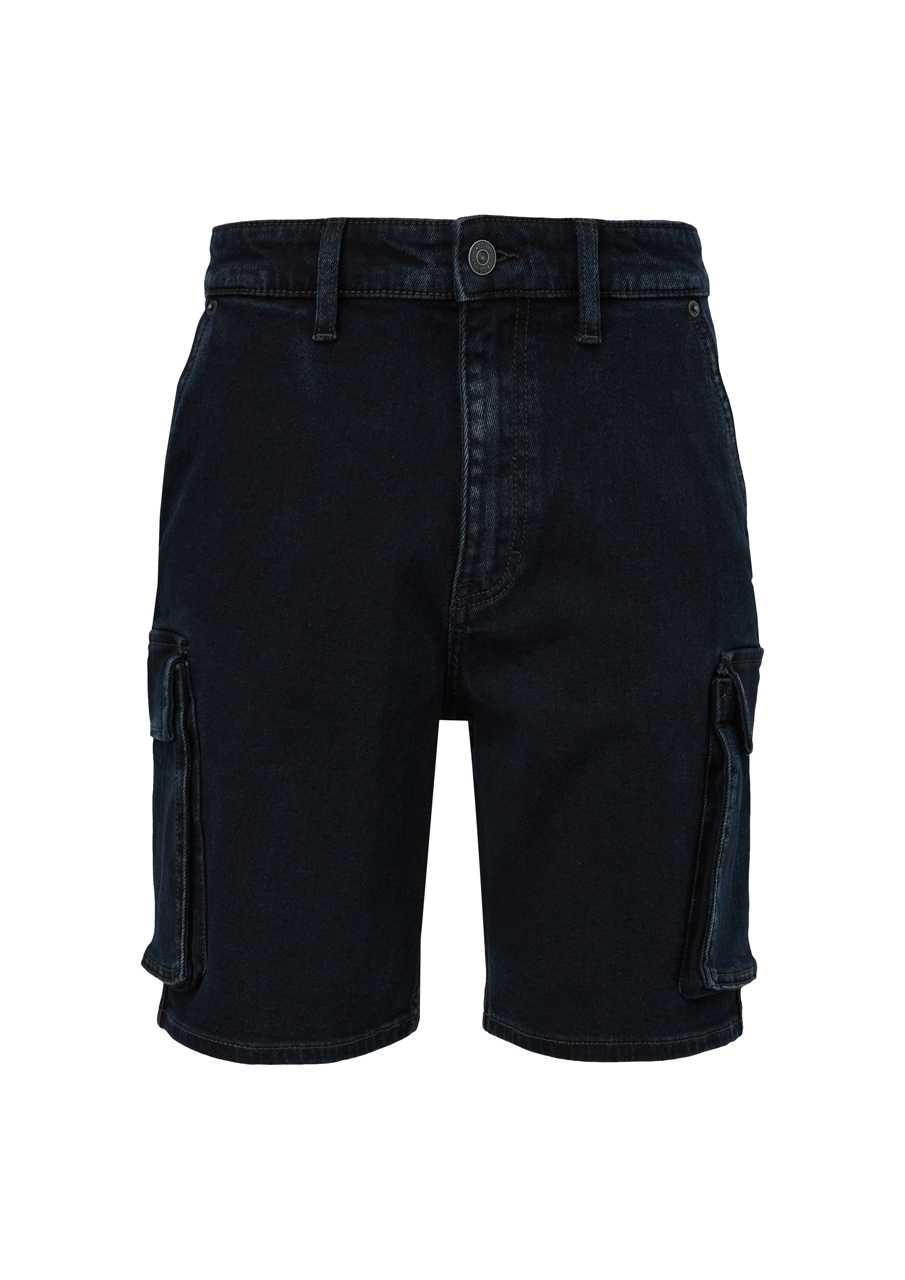 QS - Loose Fit: Bermuda aus Denim, Herren, blau