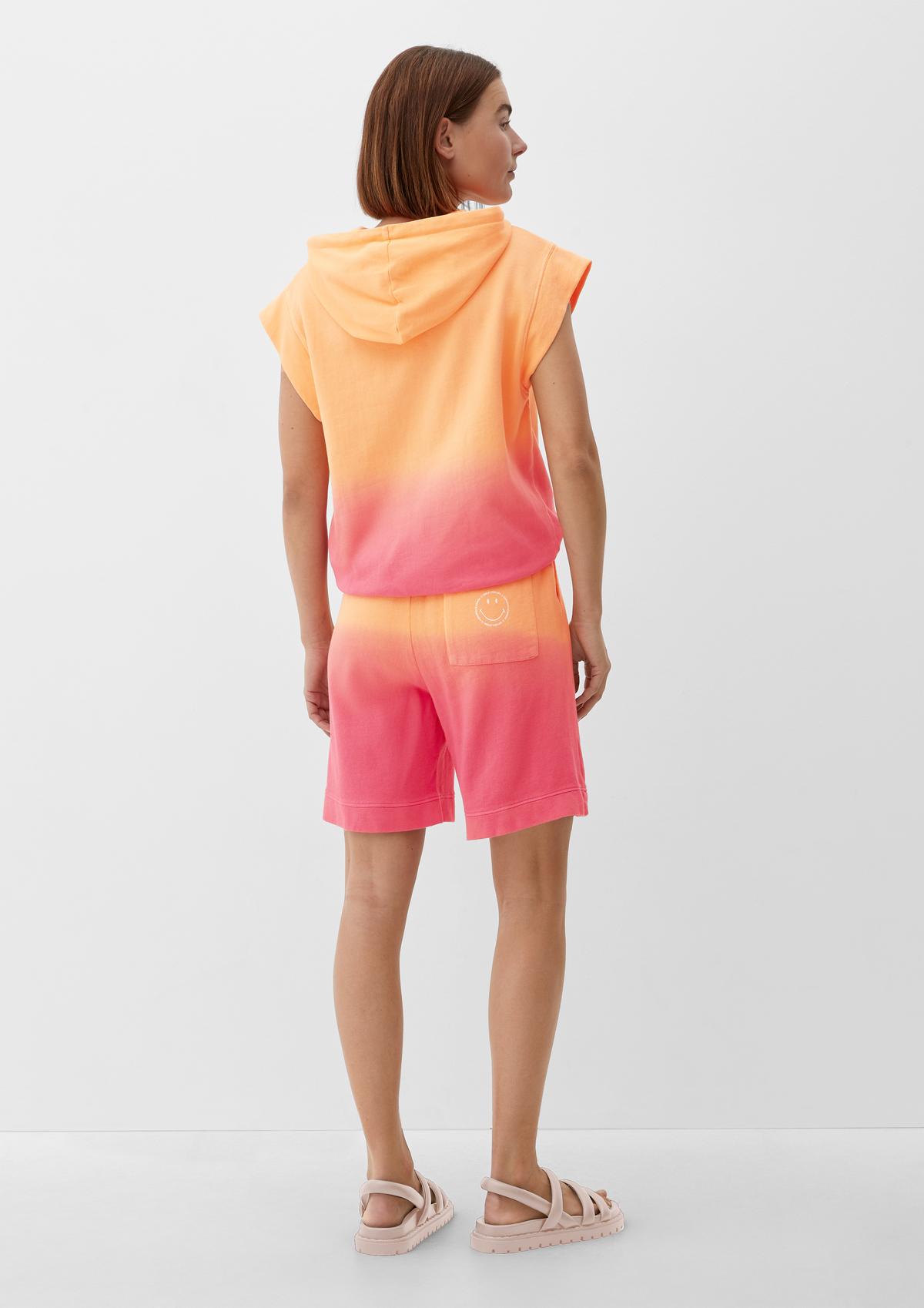 s.Oliver Sweatshirt met korte mouwen en smiley®-print