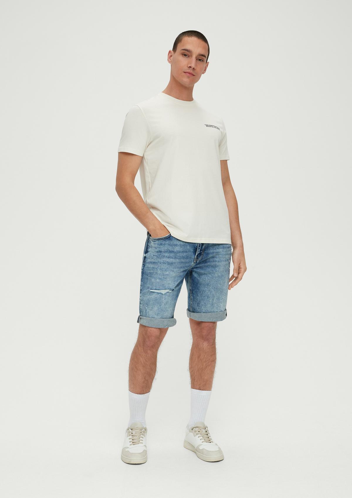 s.Oliver Jeans-Bermuda John / Regular Fit / Mid Rise / Straight Leg