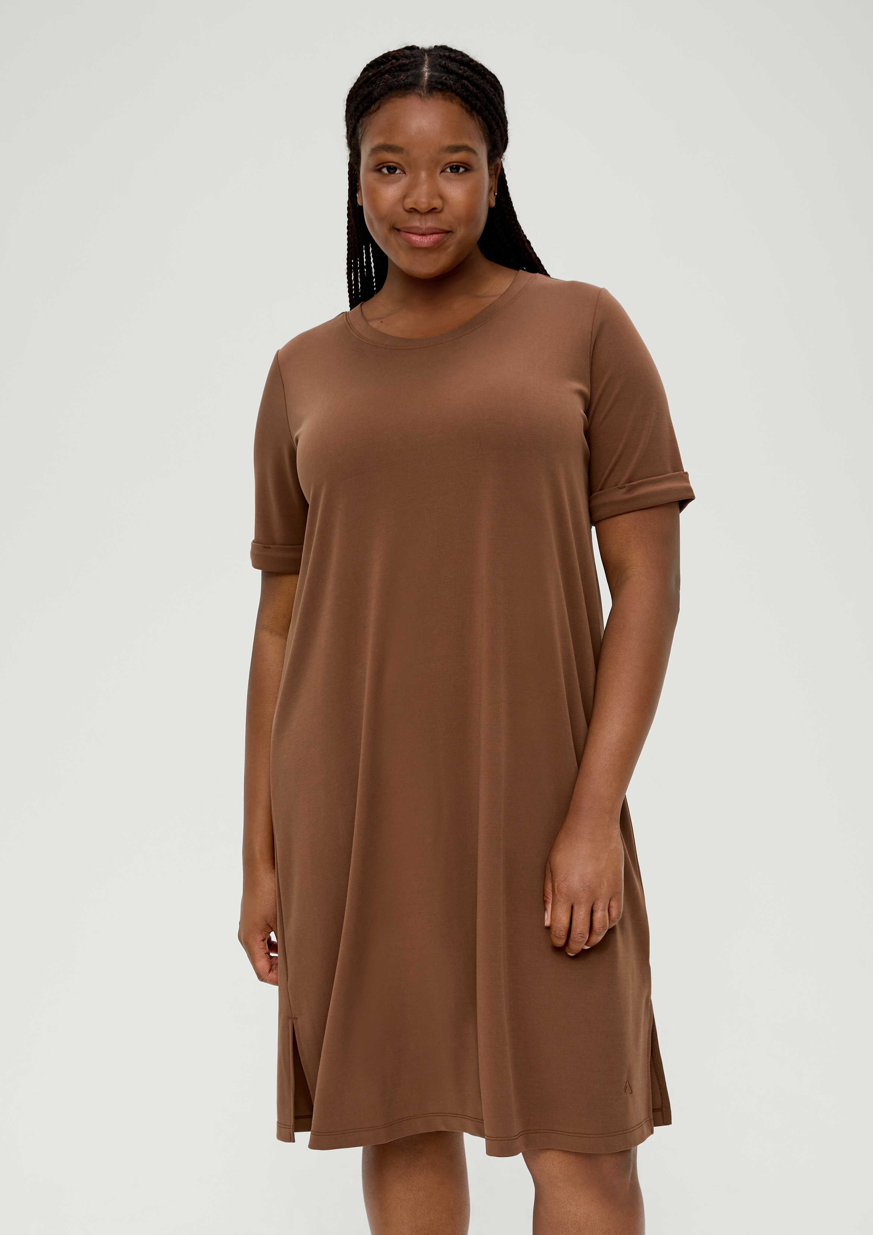 S.Oliver Shirtkleid aus Modalmix