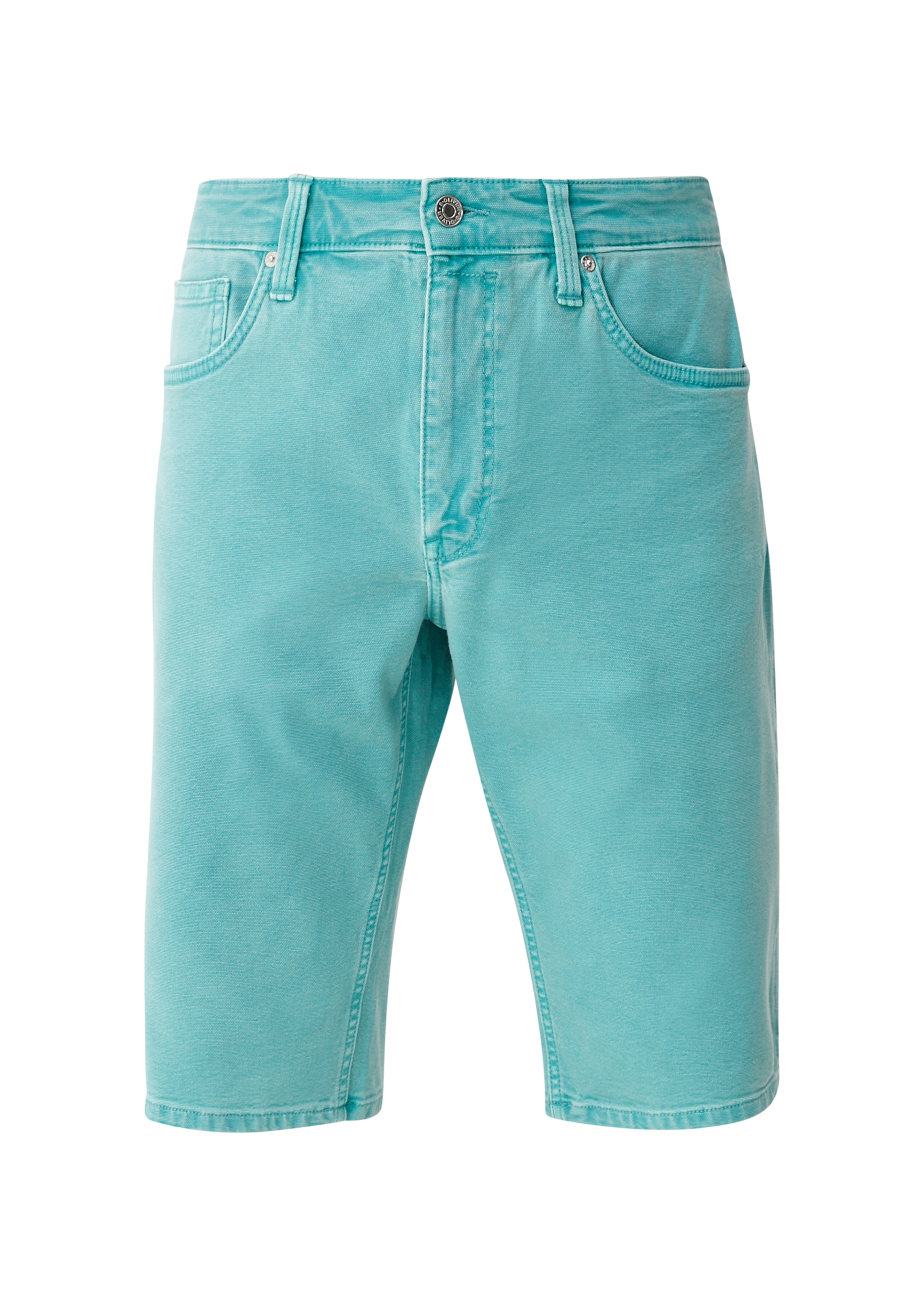 s.Oliver - Jeans / Regular Fit / High Rise / Straight Leg, Herren, türkis