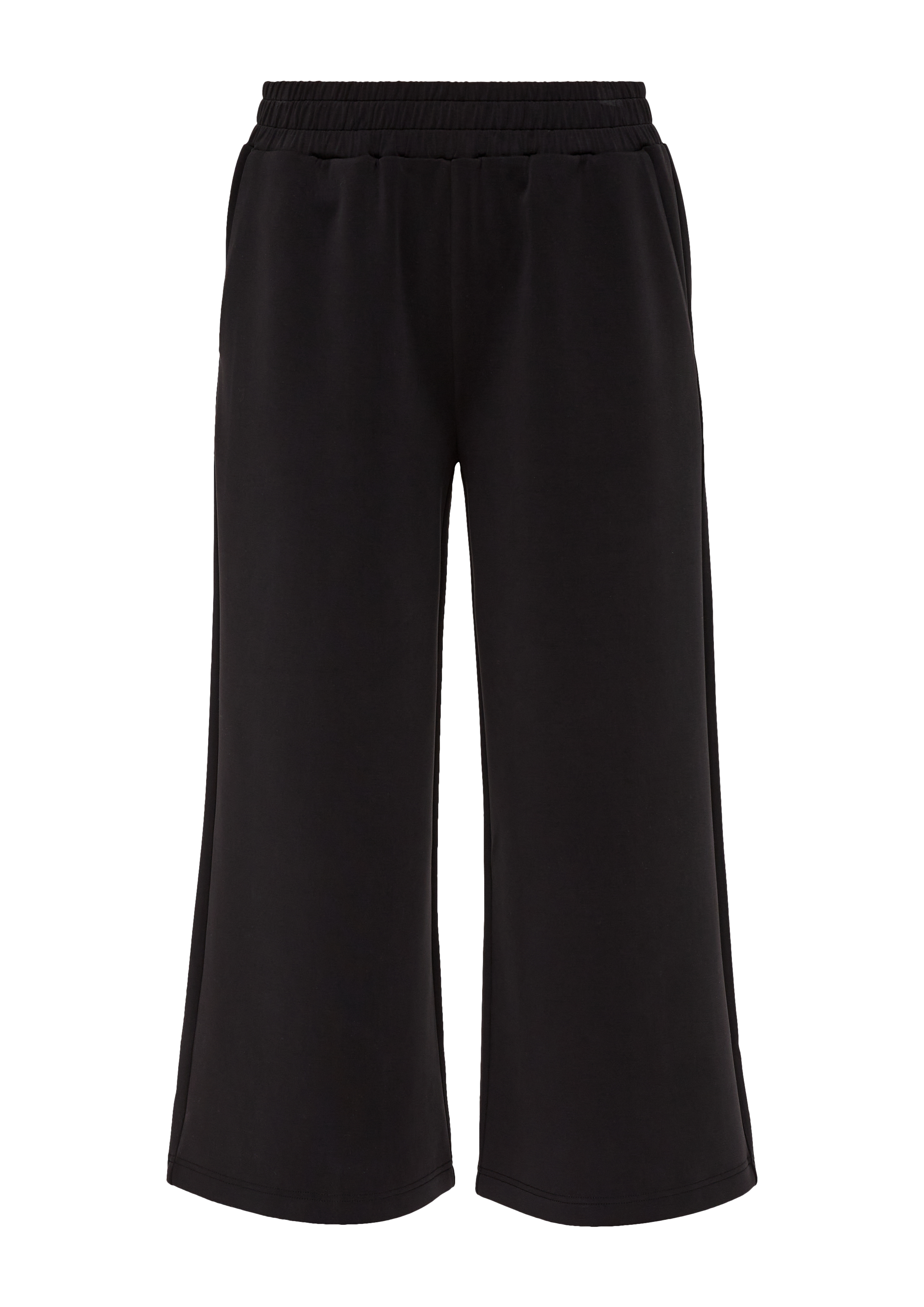 s.Oliver - Culotte aus Modalmix, Damen, schwarz