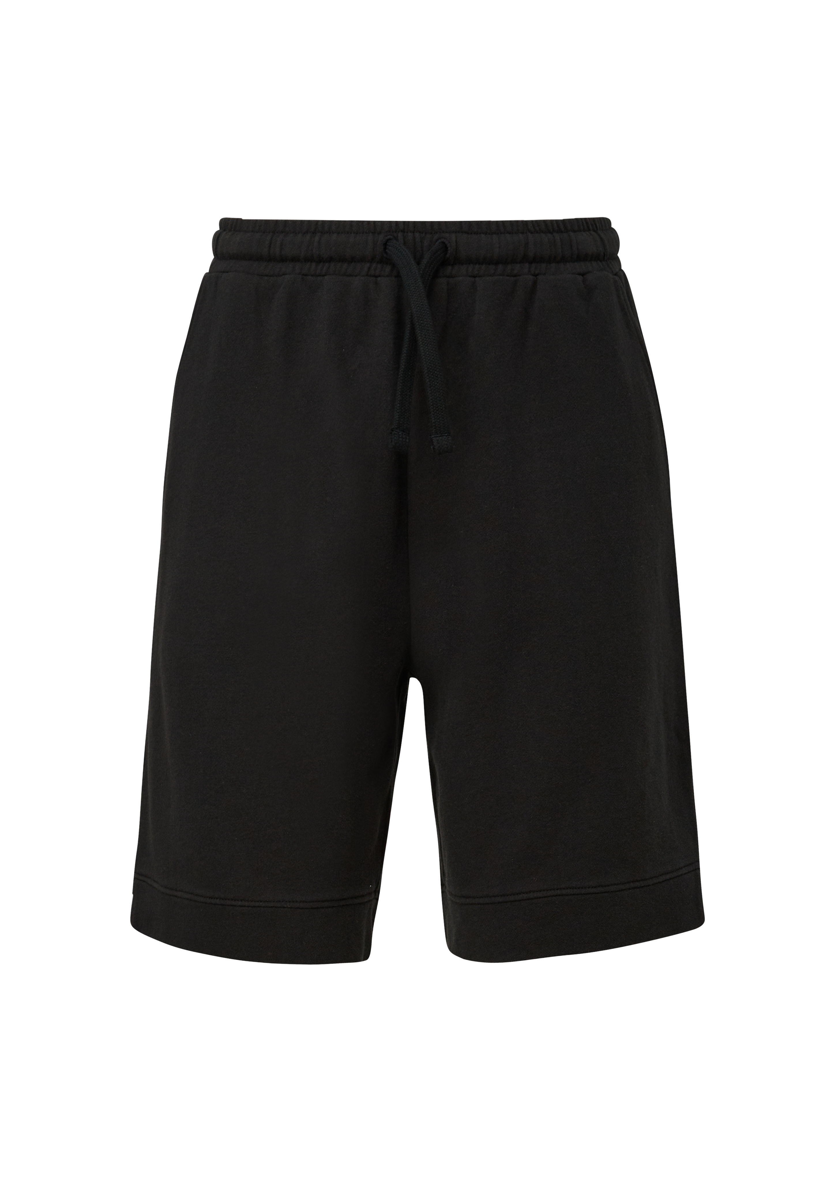 s.Oliver - Relaxed: Sweatshorts mit Smiley®-Print, Damen, schwarz