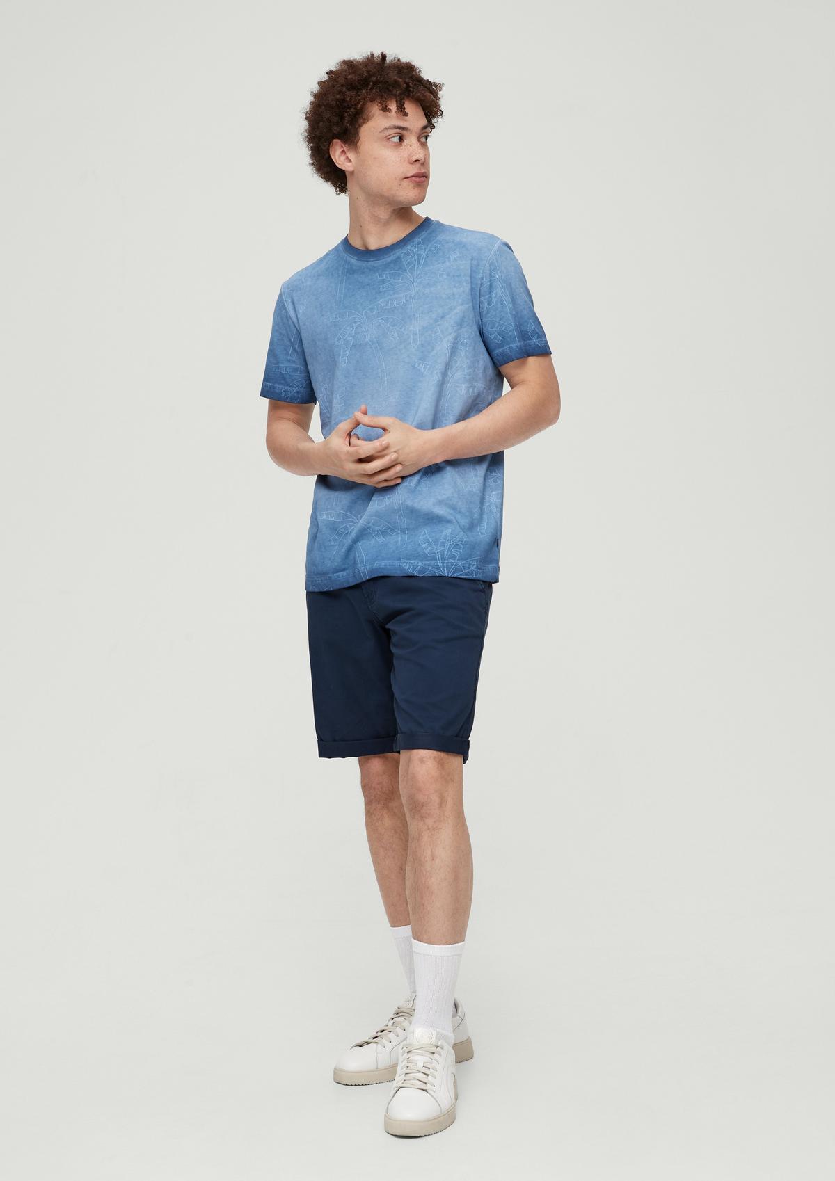 s.Oliver John: Bermuda shorts with a dobby texture