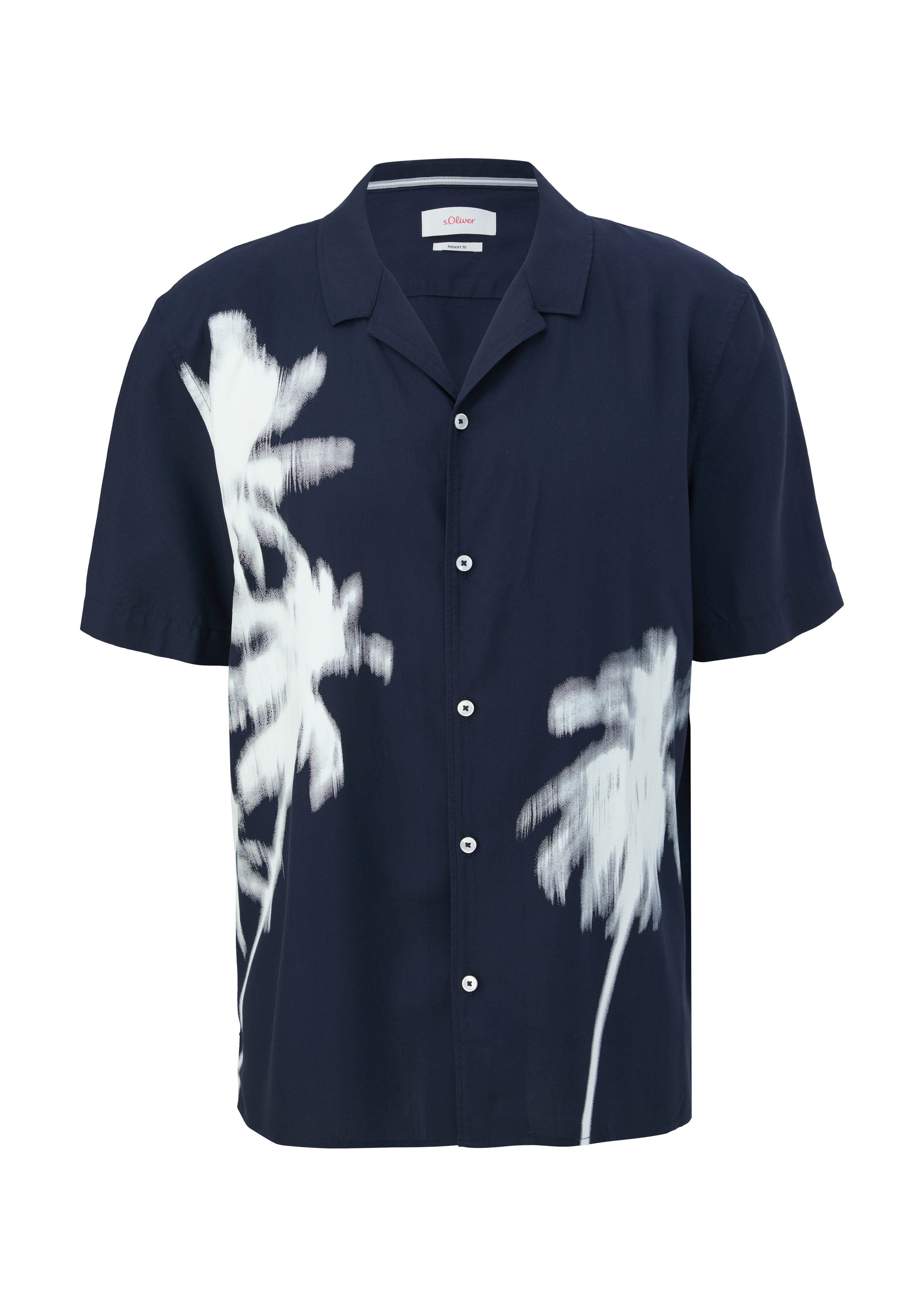 s.Oliver Relaxed: Hemd aus Viskose