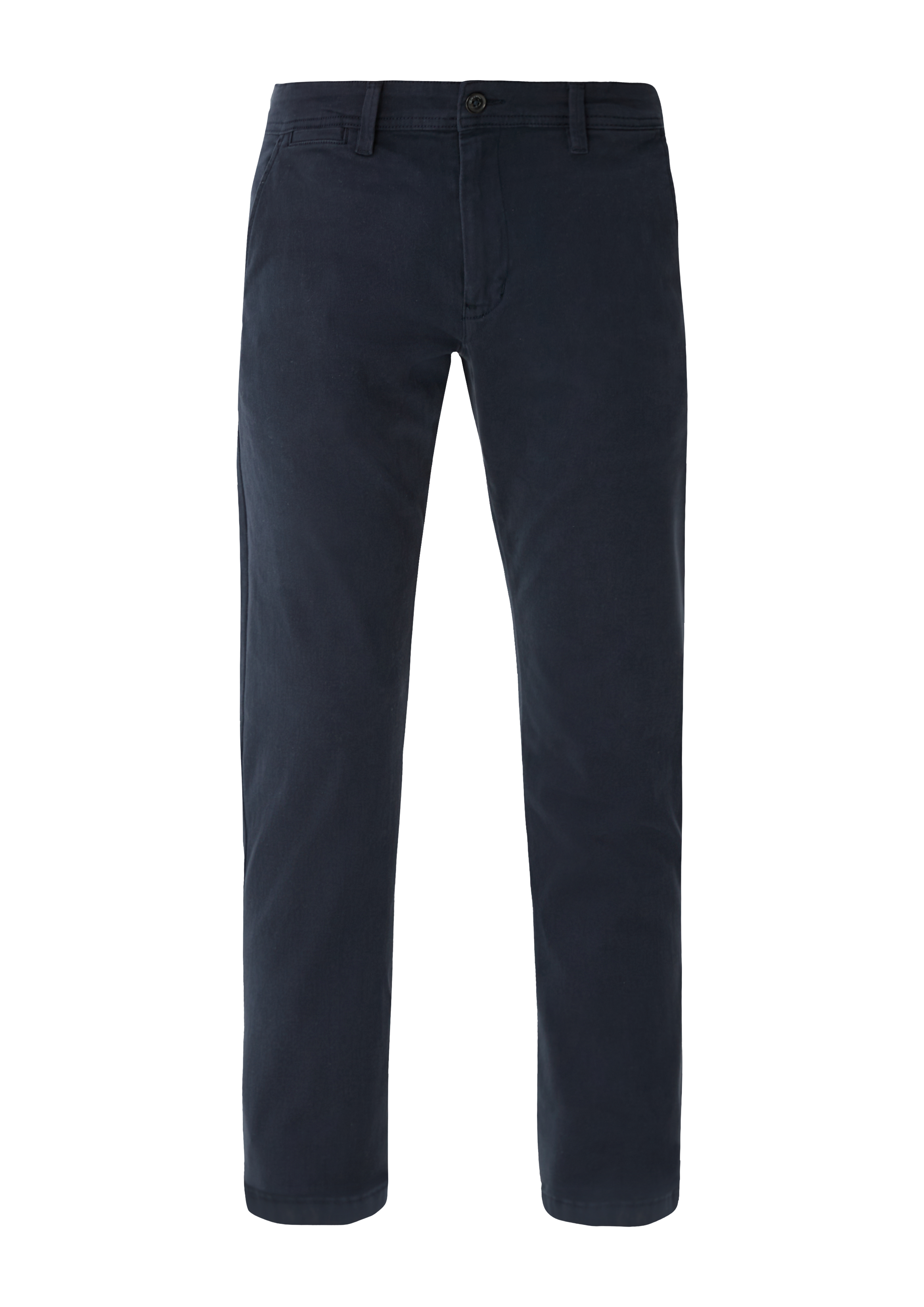 QS - Slim: Basic Chino, Herren, blau