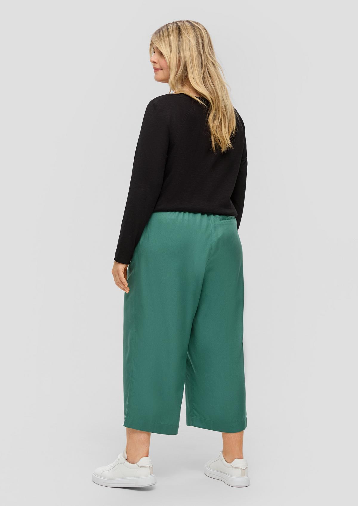 s.Oliver Regular: kalhotová sukně z lyocellu
