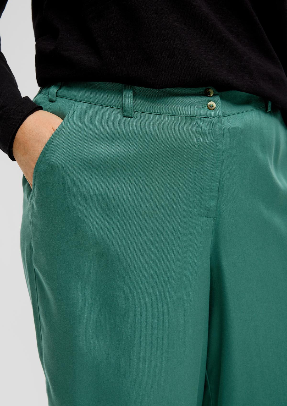 s.Oliver Regular: kalhotová sukně z lyocellu