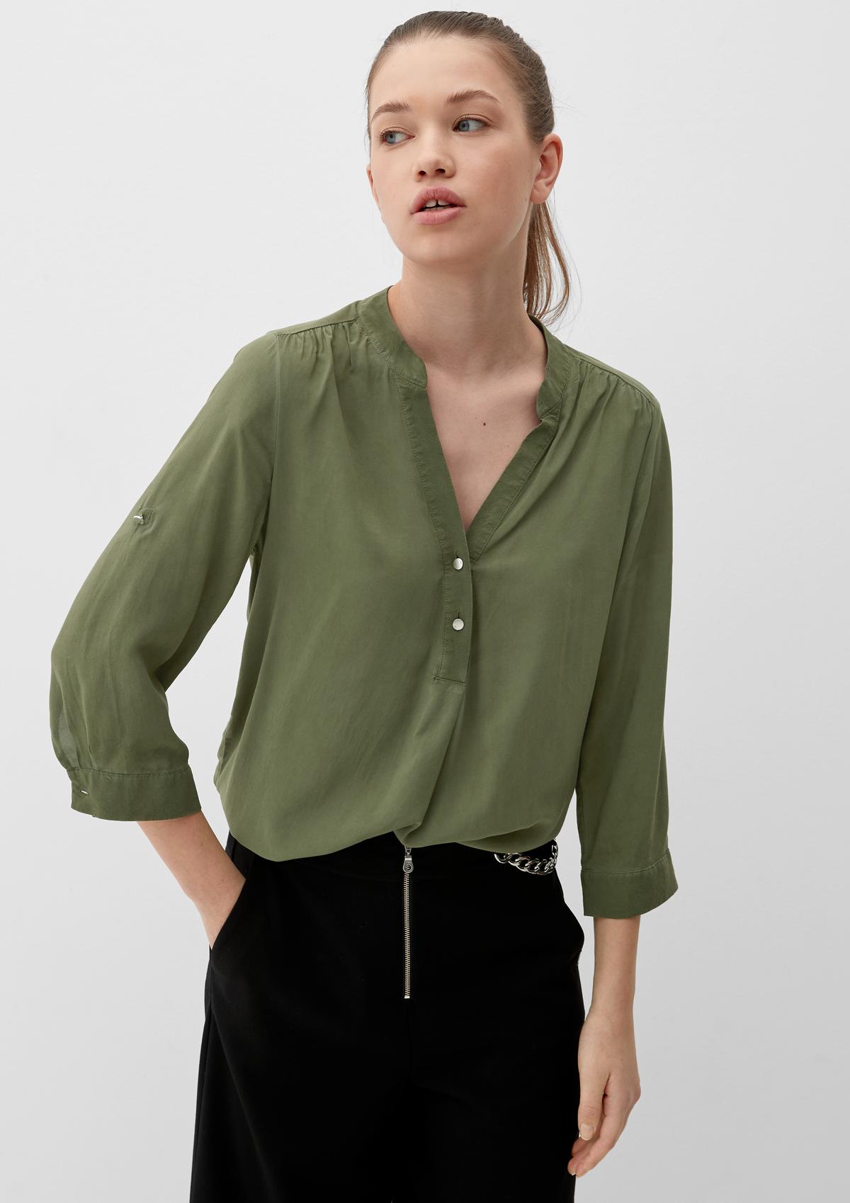 s.Oliver Viscose blouse with a colour effect