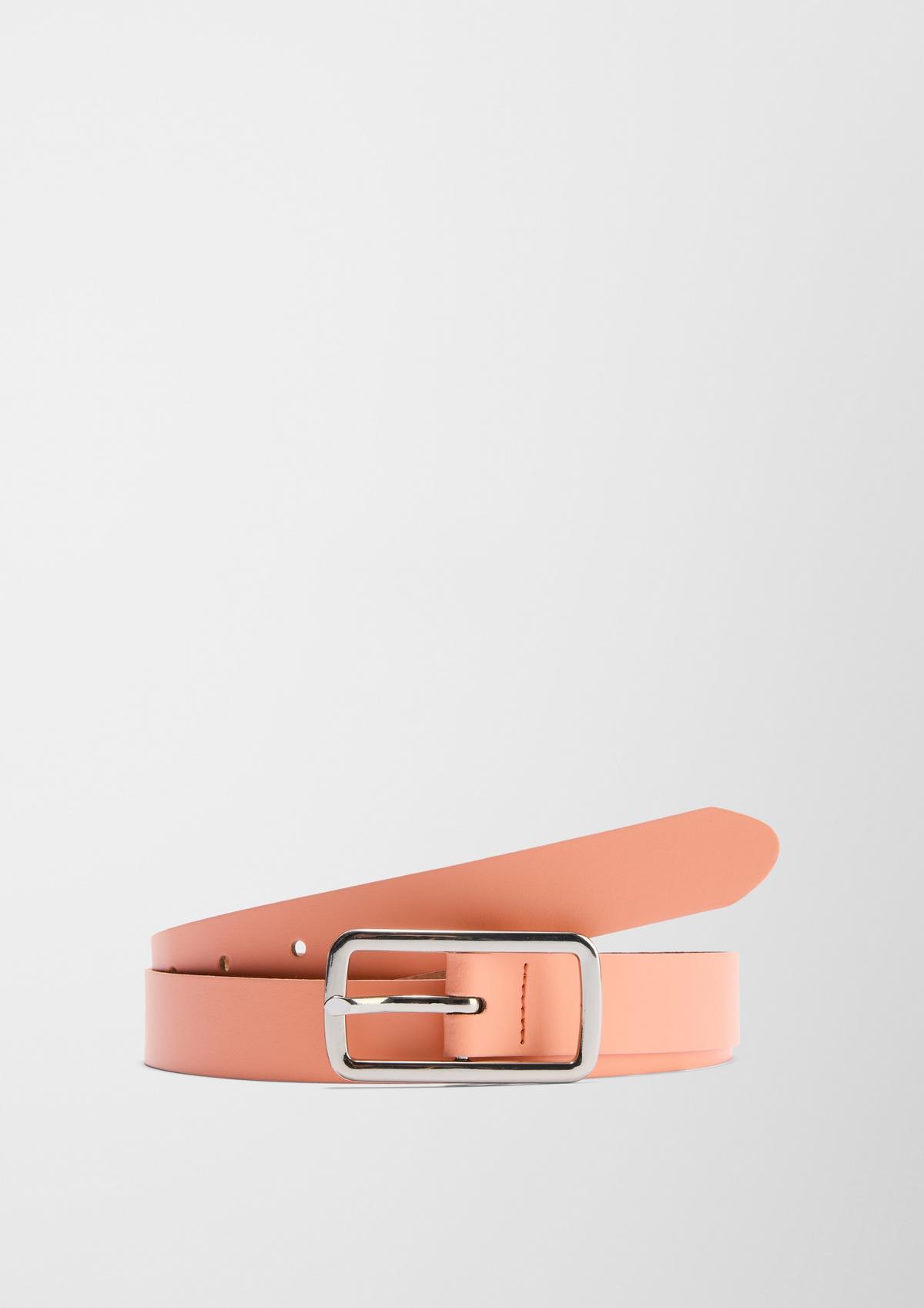 s.Oliver Genuine leather cinch belt