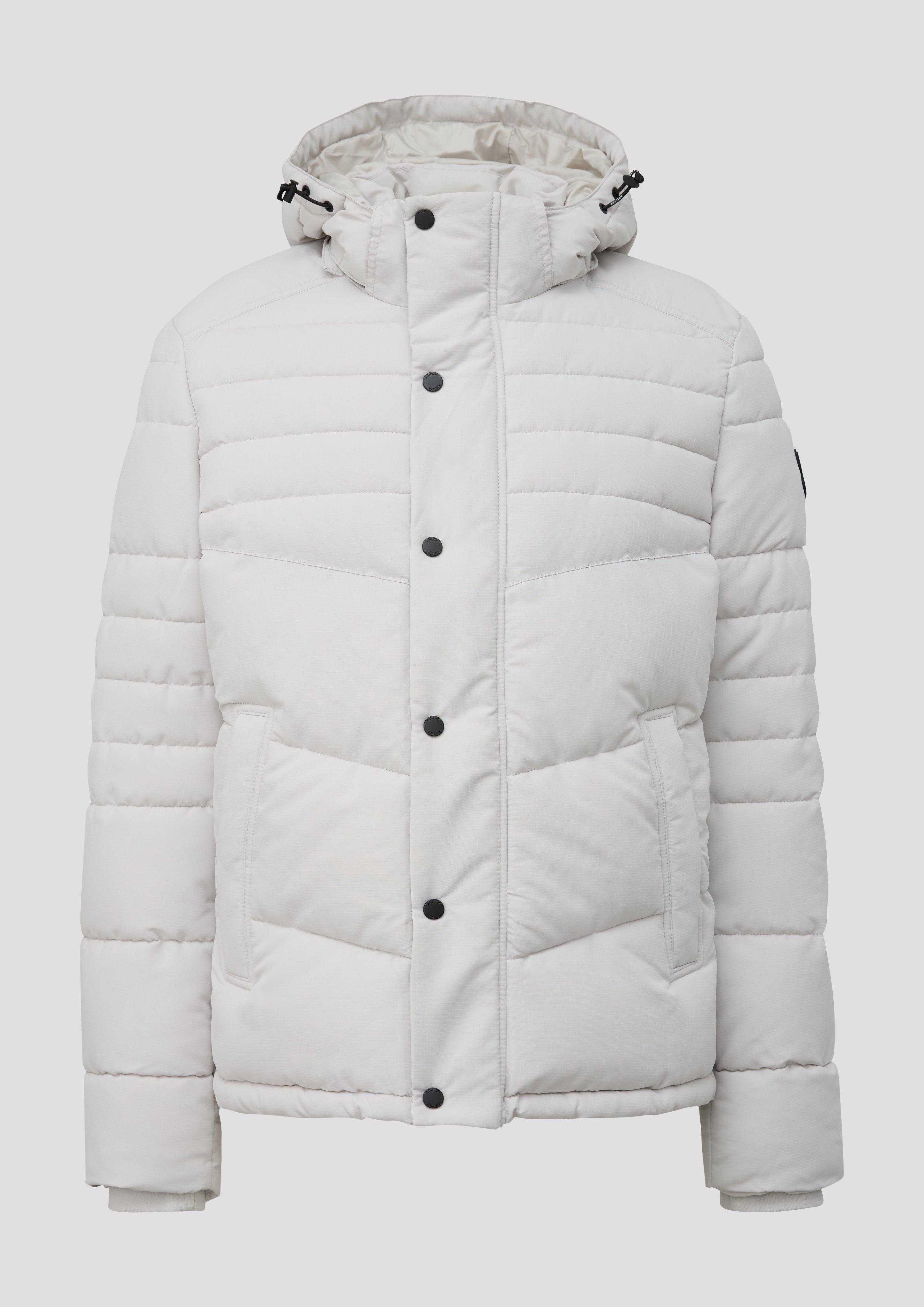 s.Oliver Steppjacke mit abnehmbarer Kapuze