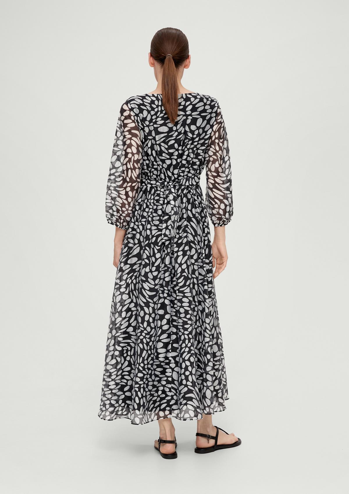 s.Oliver Maxi dress with wrap detail