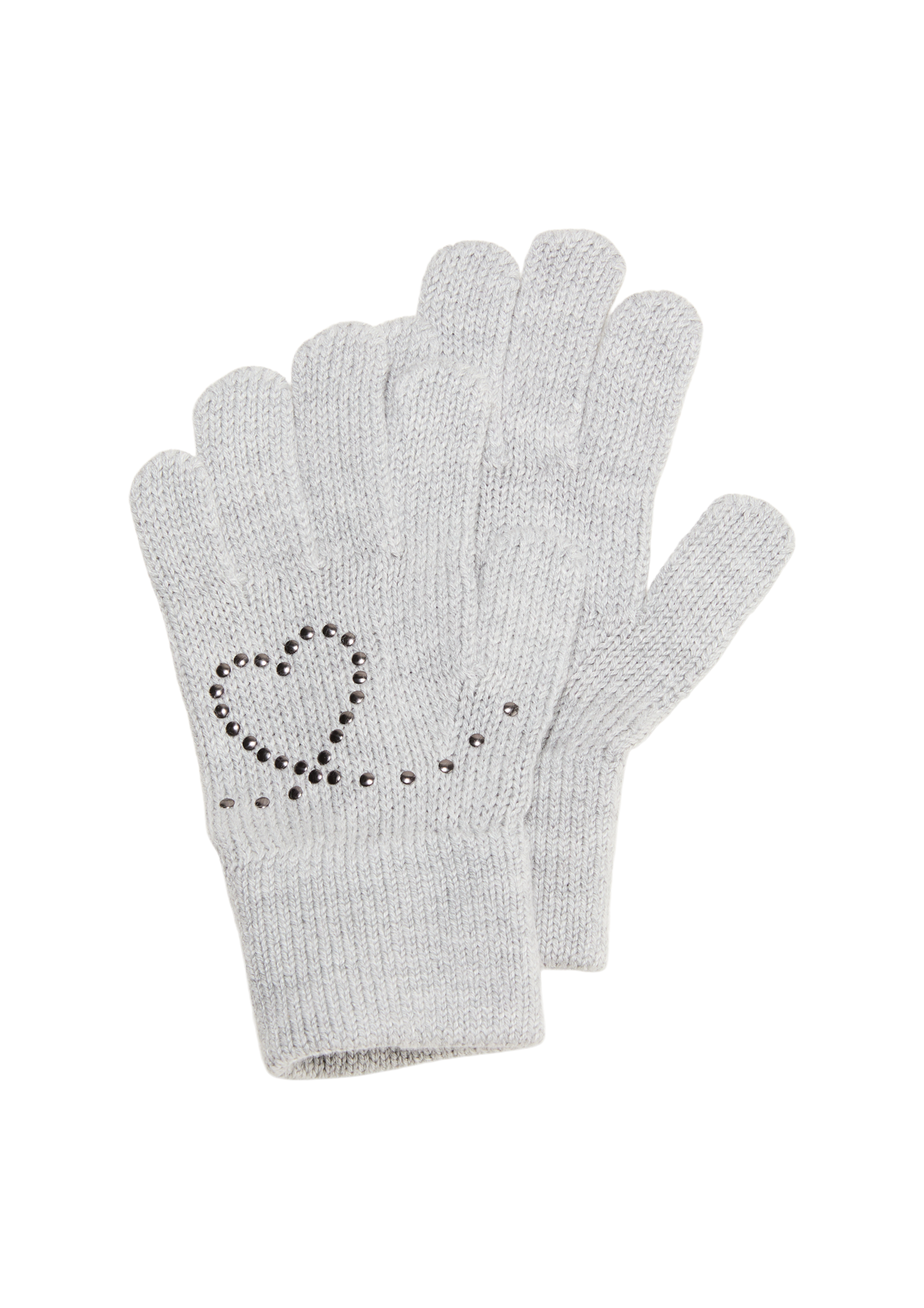 s.Oliver - Fingerhandschuhe aus Modalmix, Kinder, grau