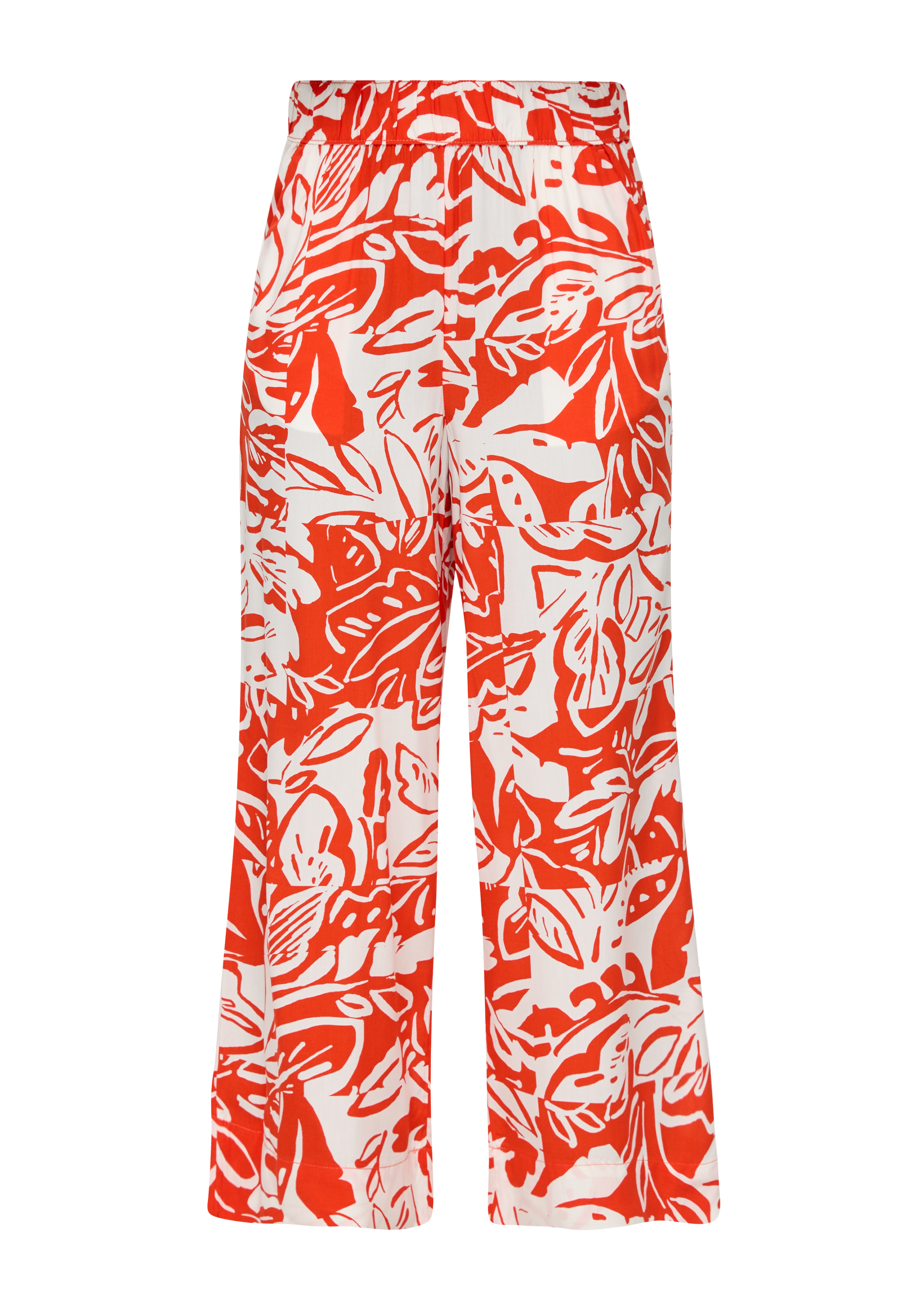 s.Oliver - Relaxed: Hose aus Viskose, Damen, Orange