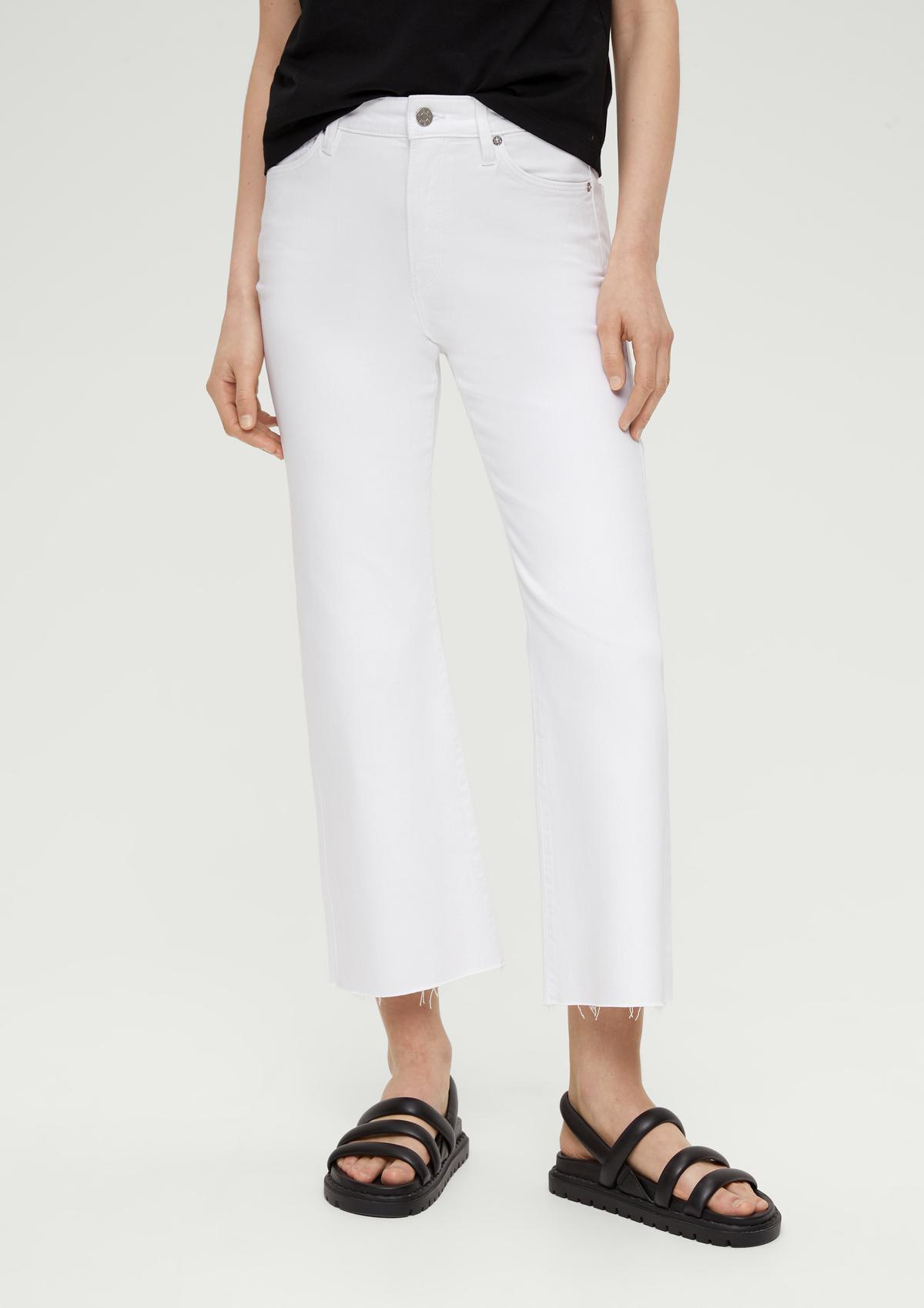 s.Oliver Cropped-Jeans Beverly / Slim Fit / High Rise / Bootcut Leg 