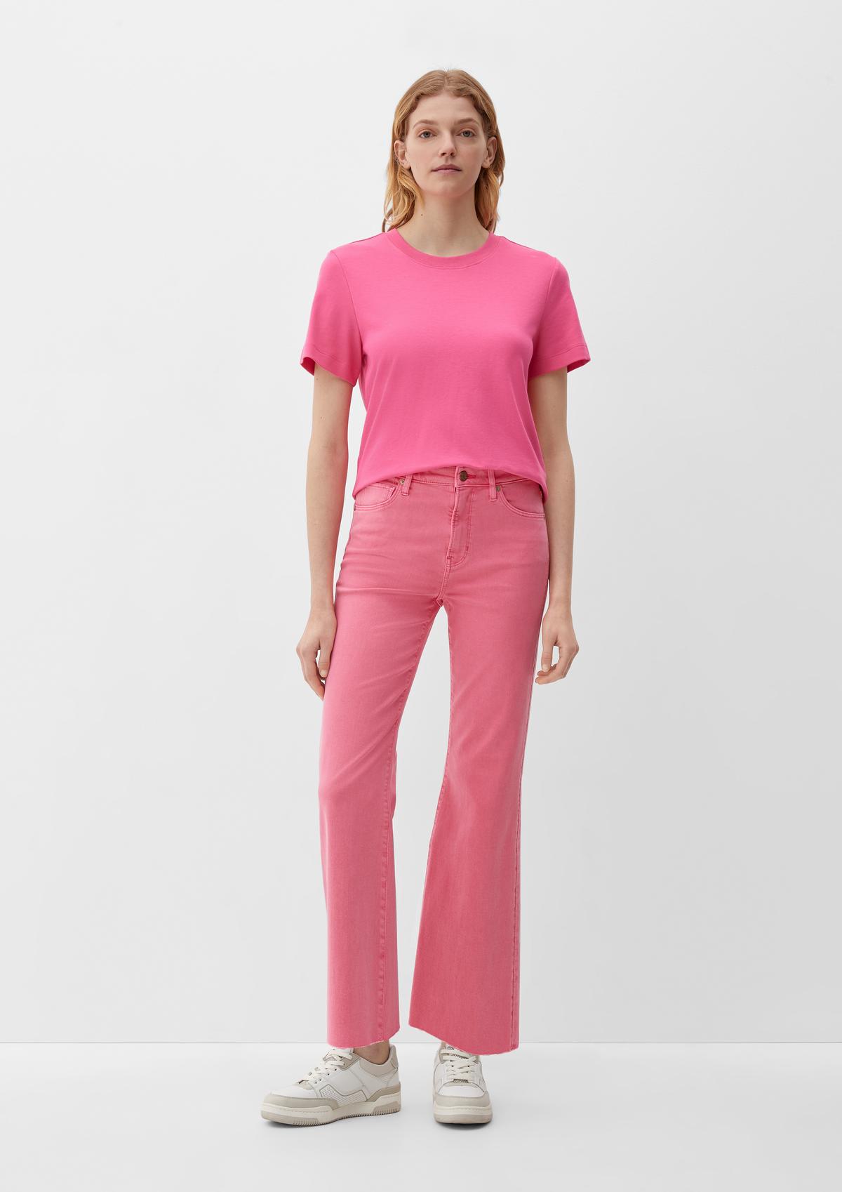 s.Oliver Cropped-Jeans Beverly / Slim Fit / High Rise / Bootcut Leg 
