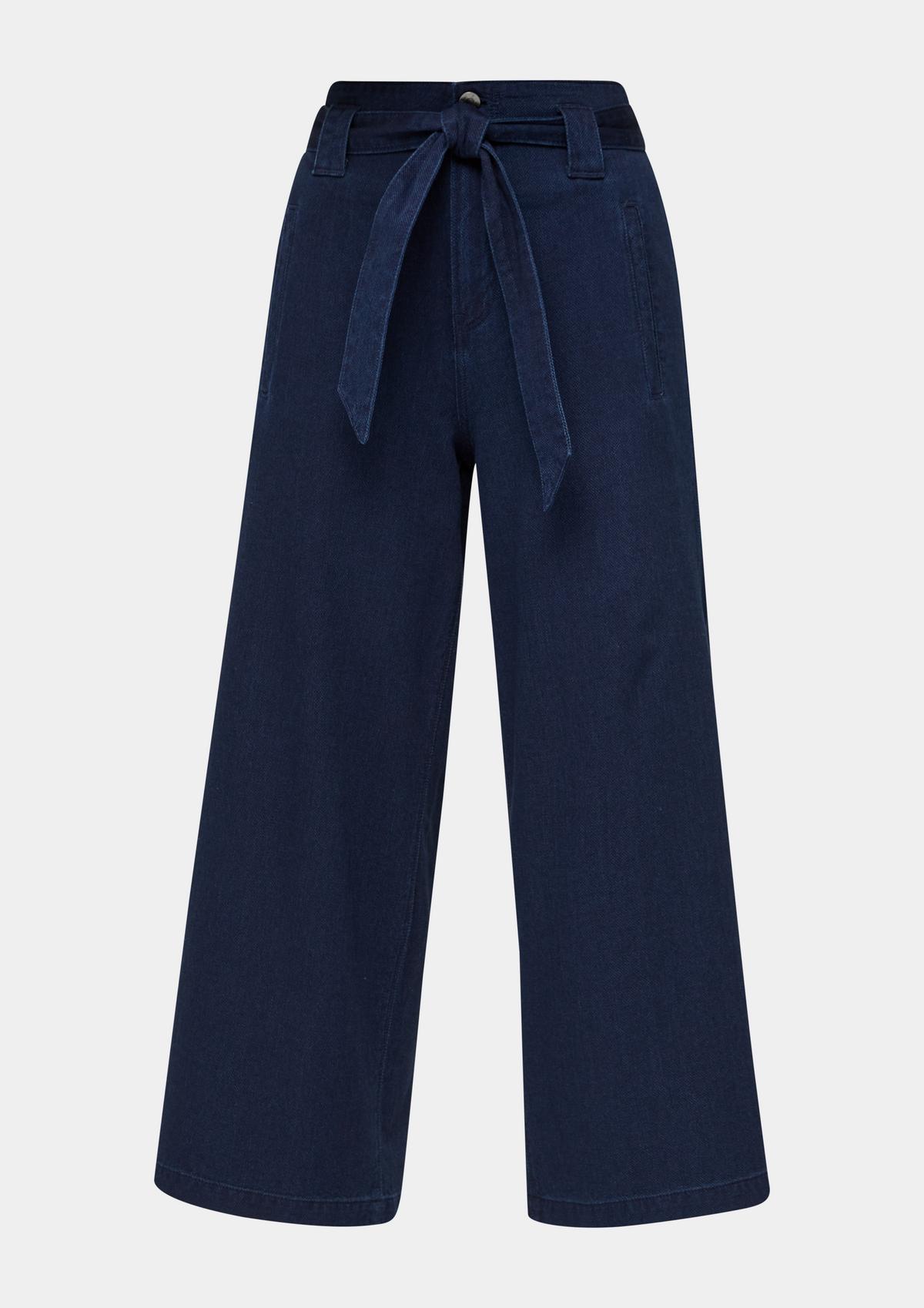 s.Oliver Regular fit: trousers with a dobby texture