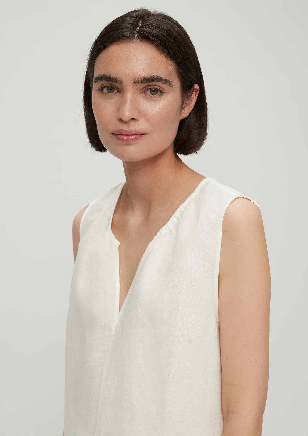 s.Oliver Linen blend blouse top