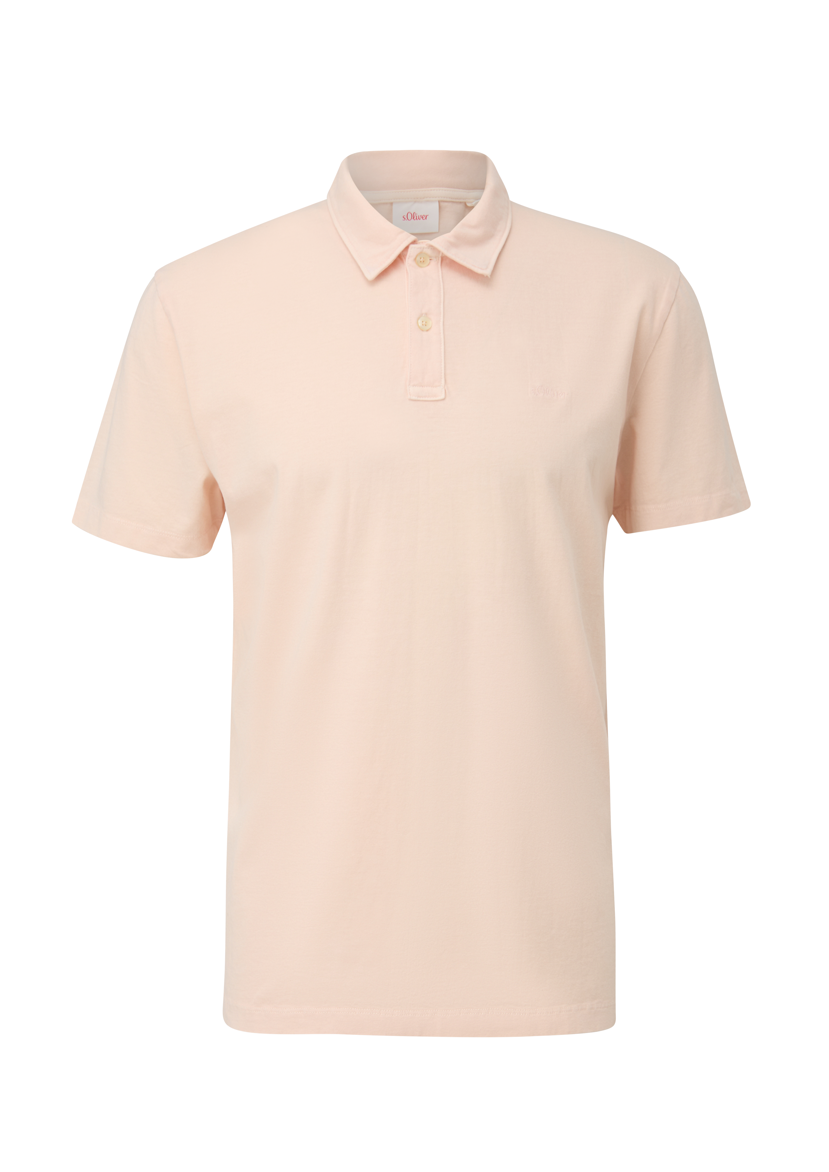 s.Oliver - Poloshirt aus Baumwolle, Herren, Beige