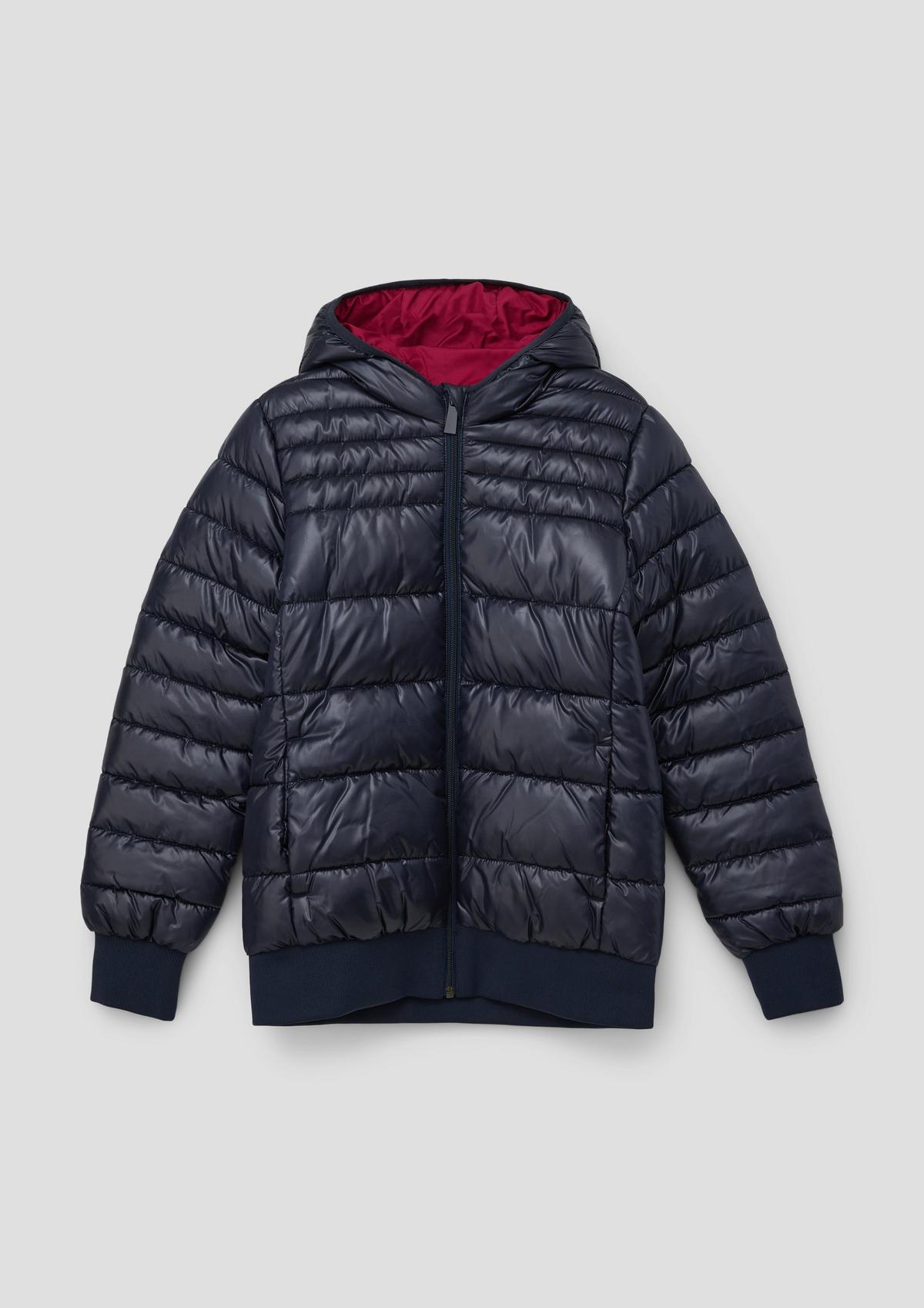 s.Oliver Quilted jacket with artwork