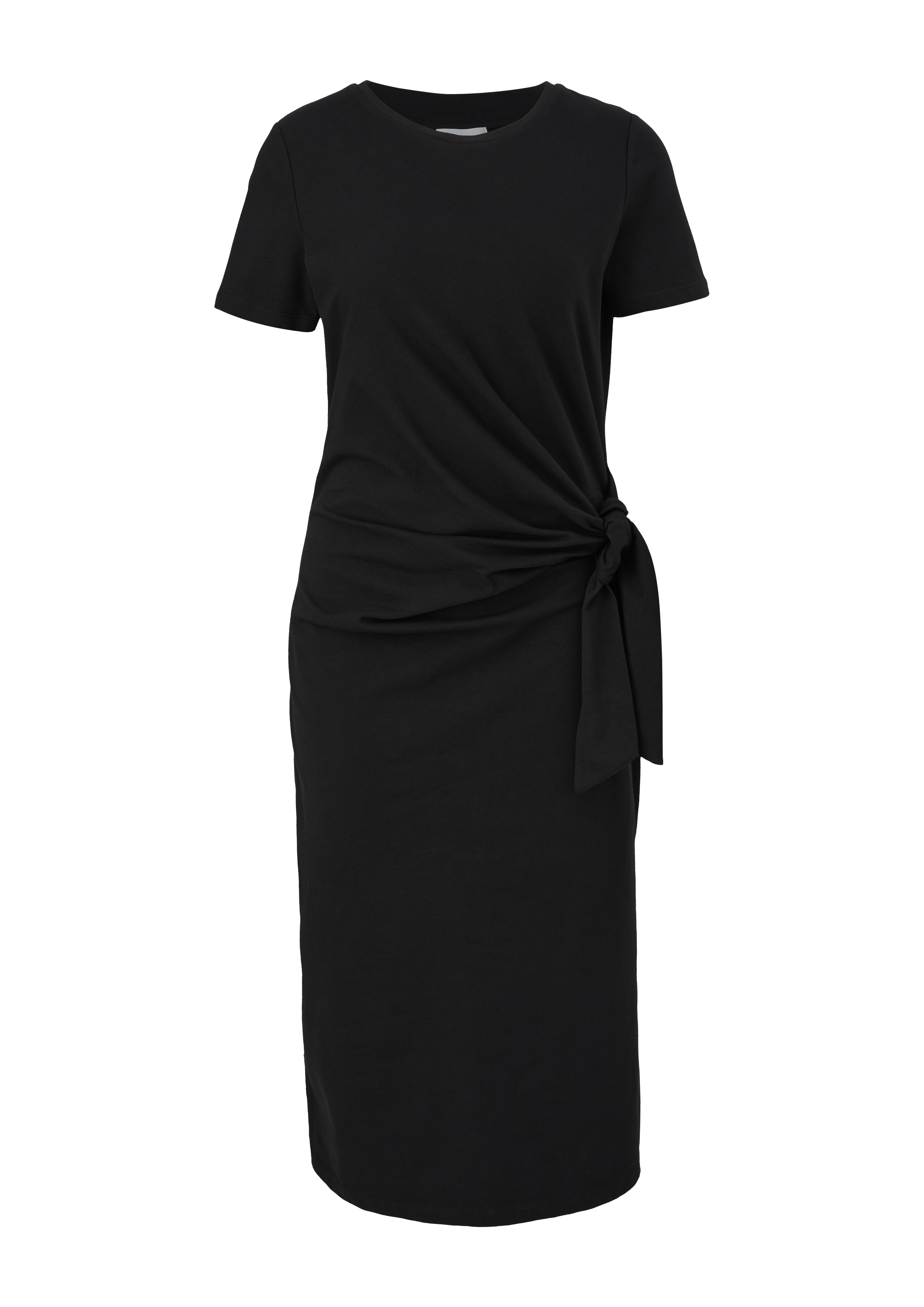 s.Oliver - Kleid aus Baumwollstretch, Damen, schwarz