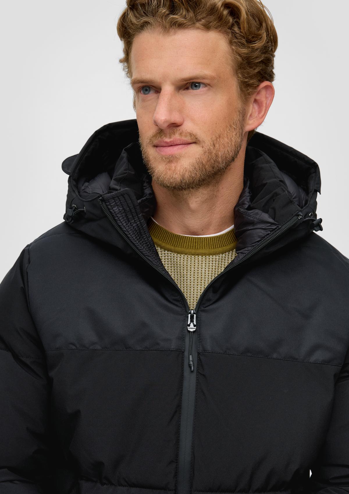 s.Oliver Two-tone quilted jacket
