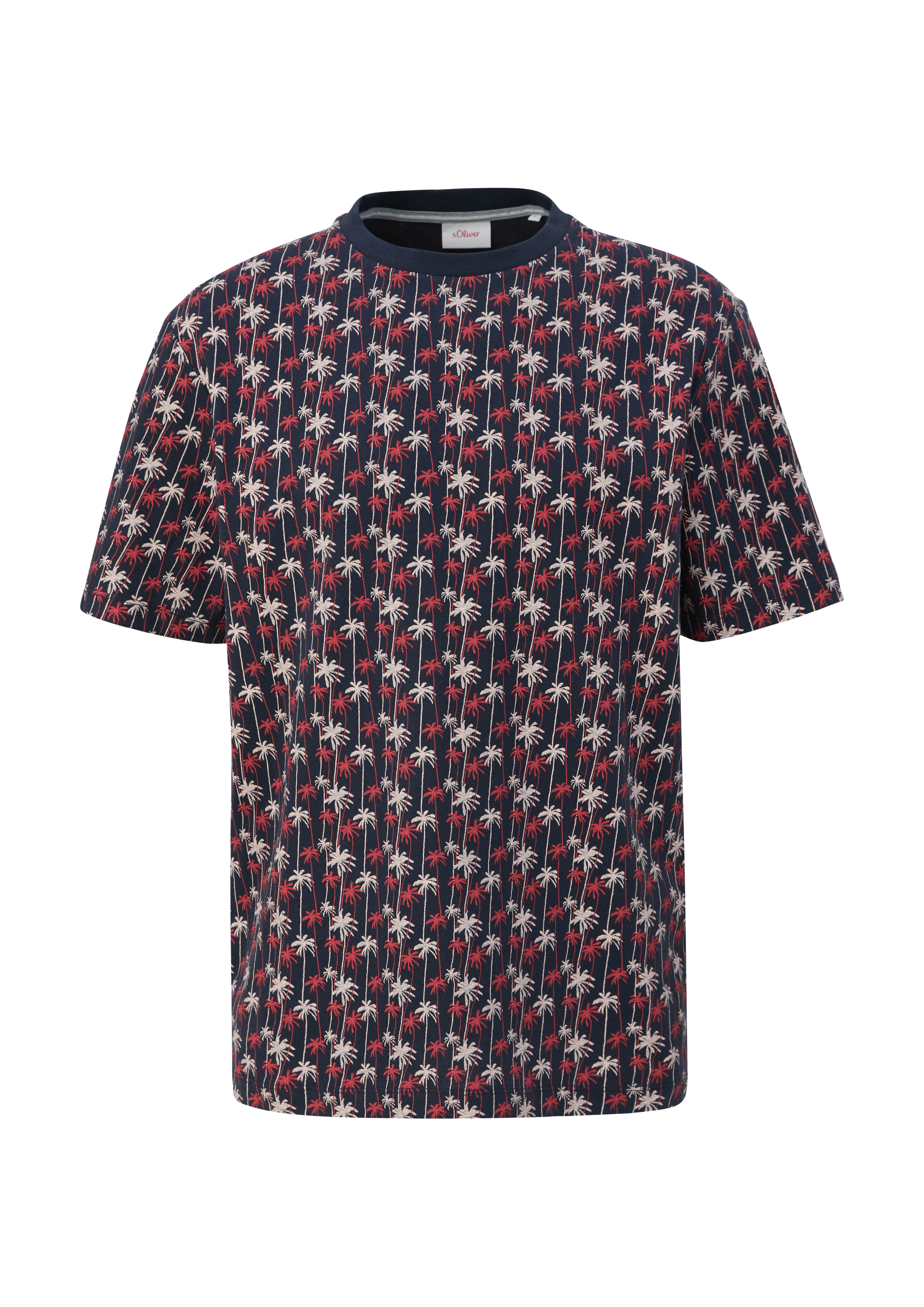 s.Oliver T-Shirt mit Alloverprint