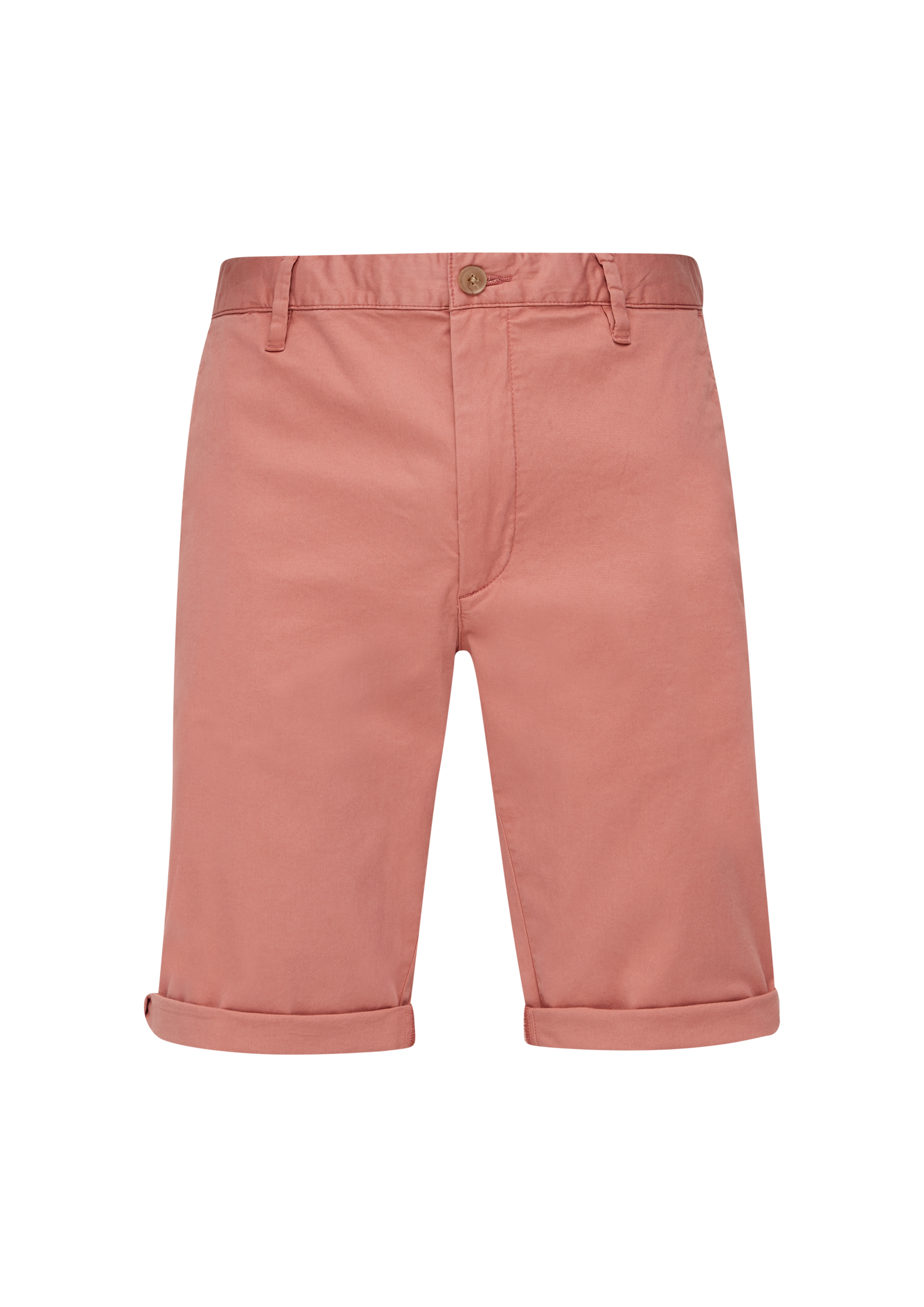 s.Oliver - Austin: Bermuda aus Baumwollstretch, Herren, Orange