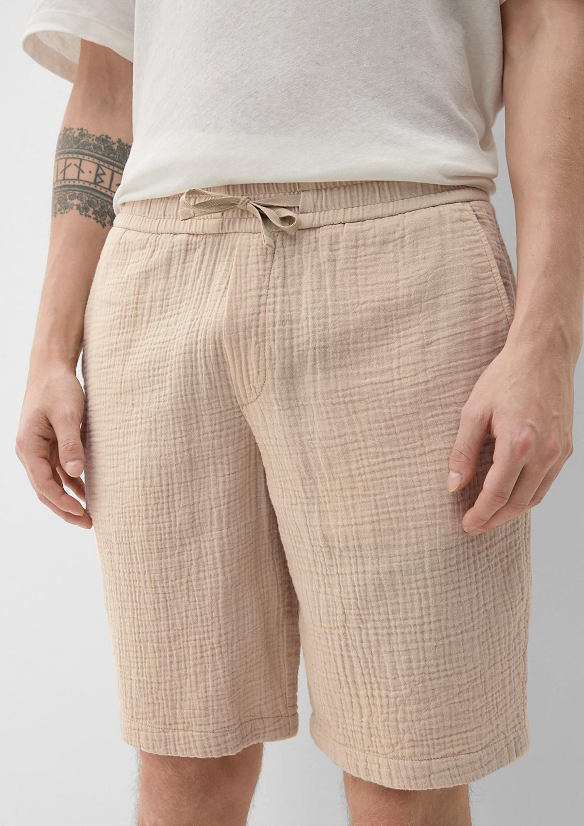 s.Oliver Detroit: Shorts aus Baumwolle