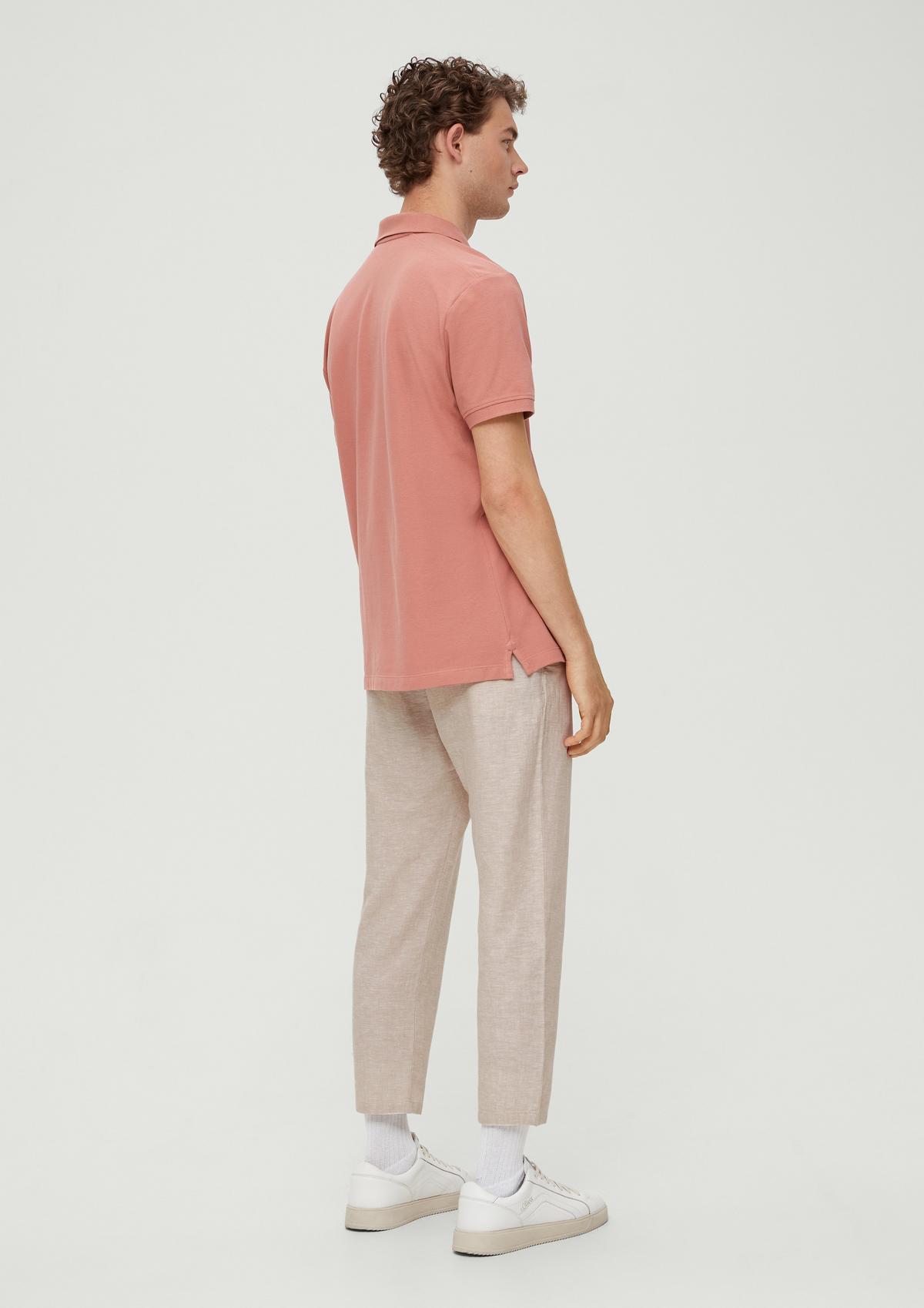 s.Oliver Relaxed fit: linen blend tracksuit bottoms