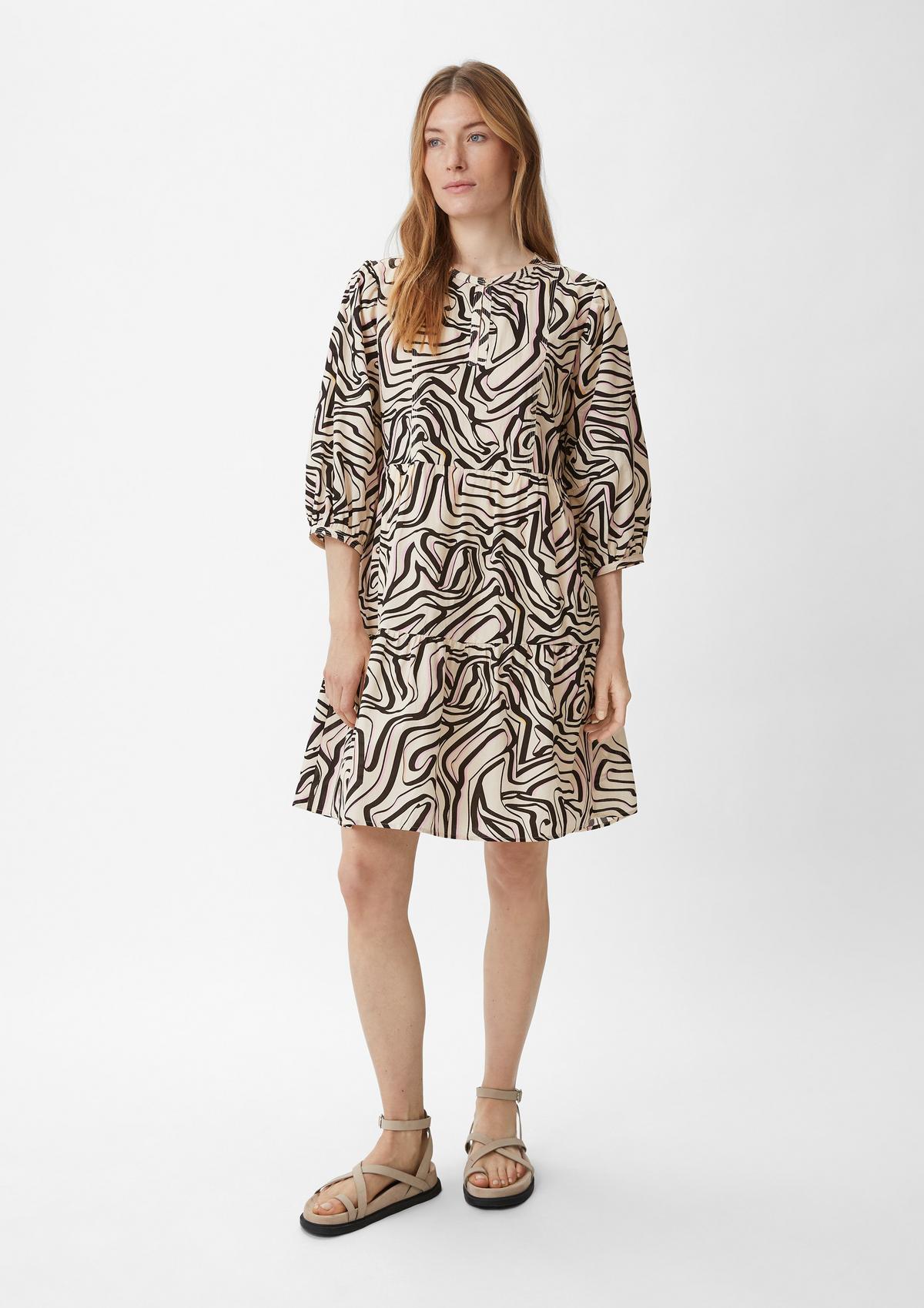 comma Tiered dress with pockets