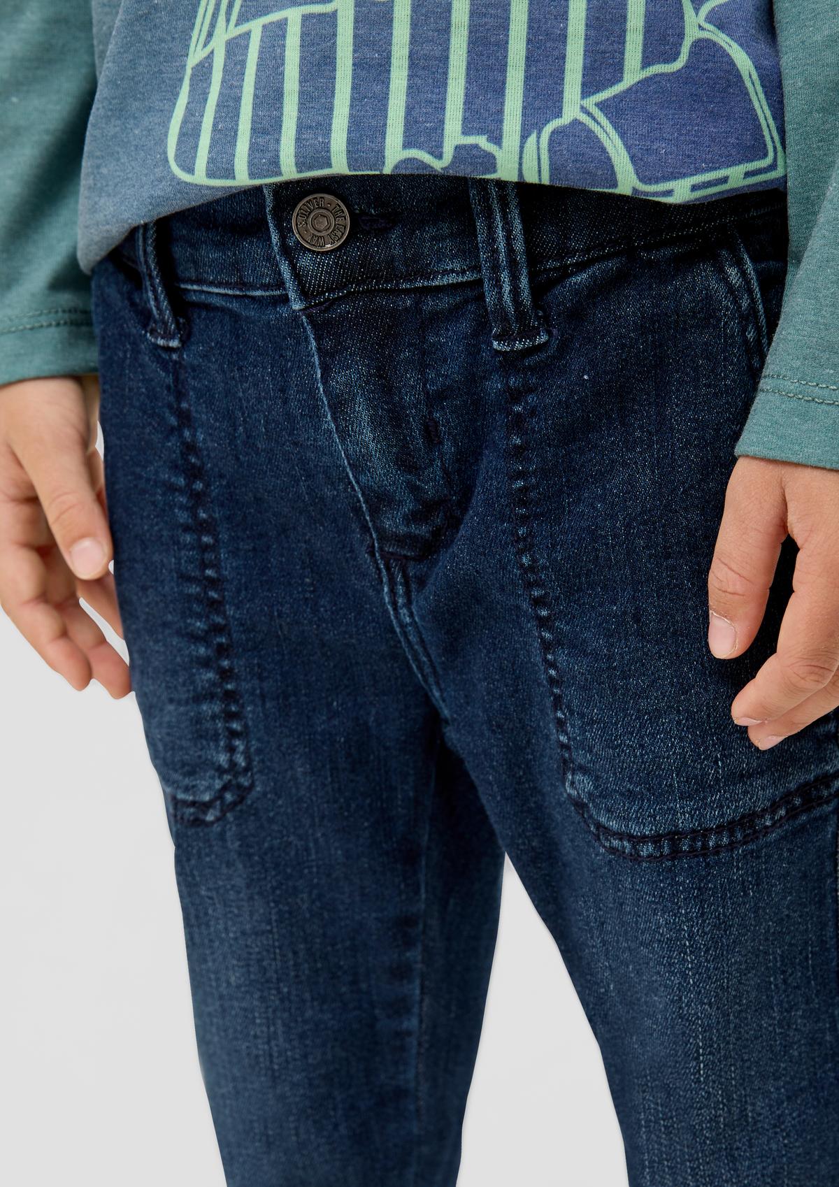s.Oliver Pelle: jeans met verstelbare band