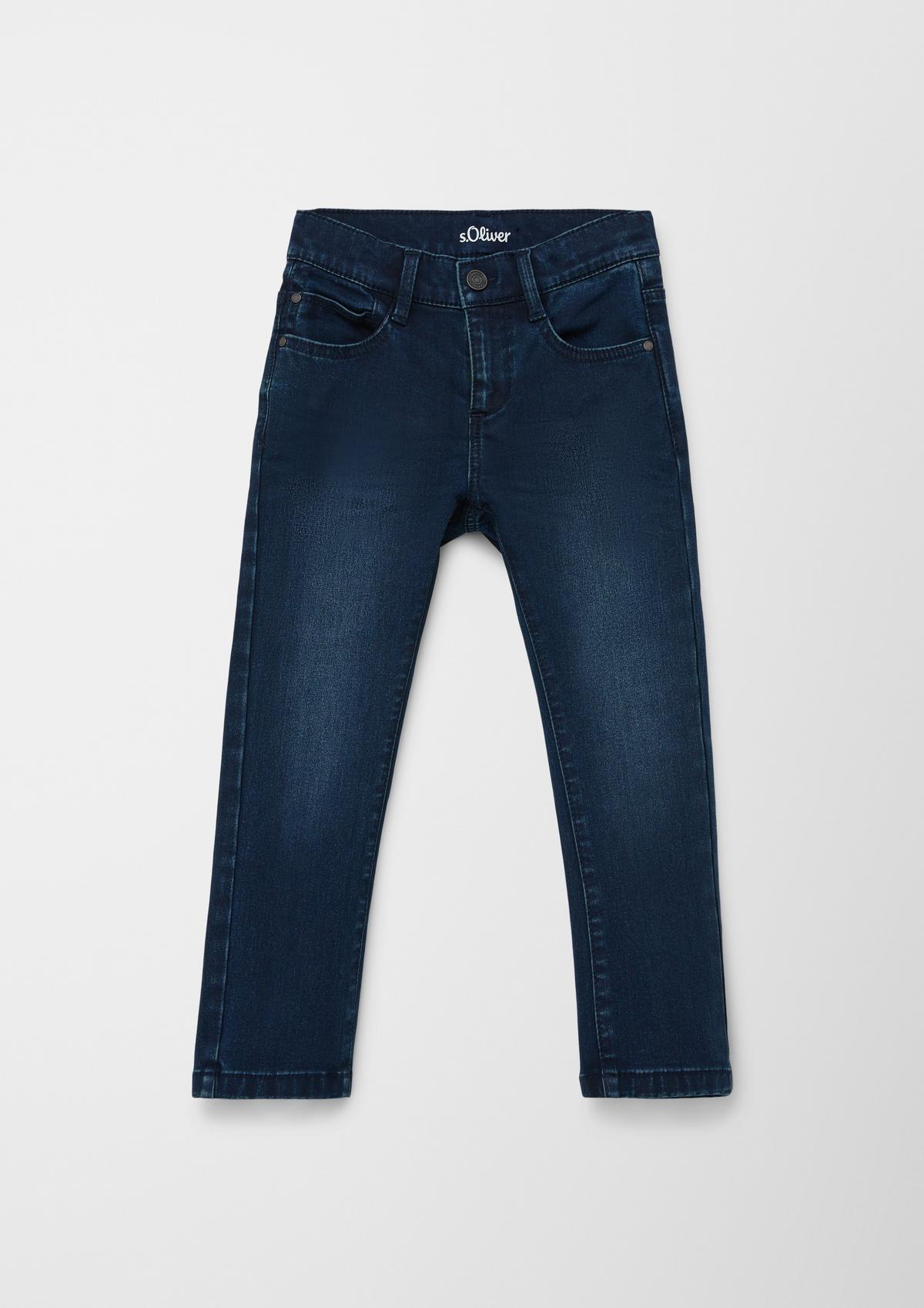 Jeans Pelle / Regular Fit / Mid Rise / Straight Leg / Used-Look