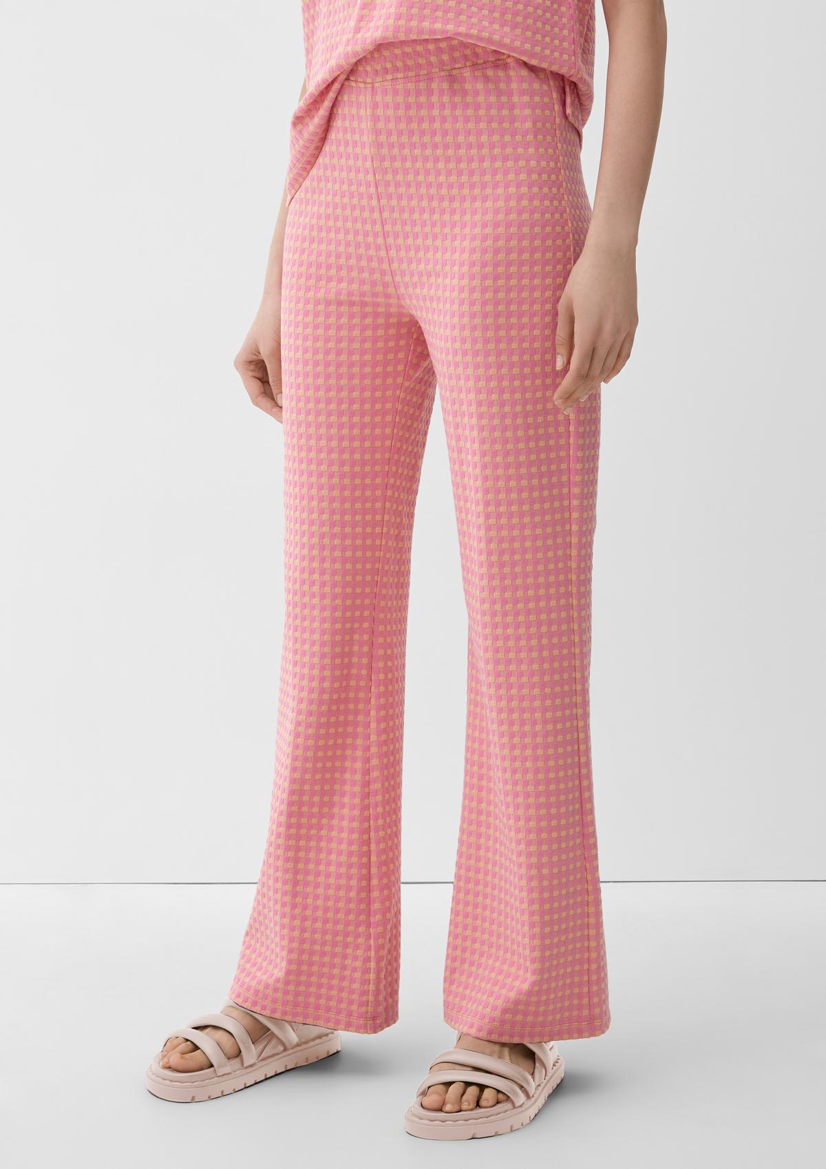 s.Oliver Stretch cotton cloth trousers