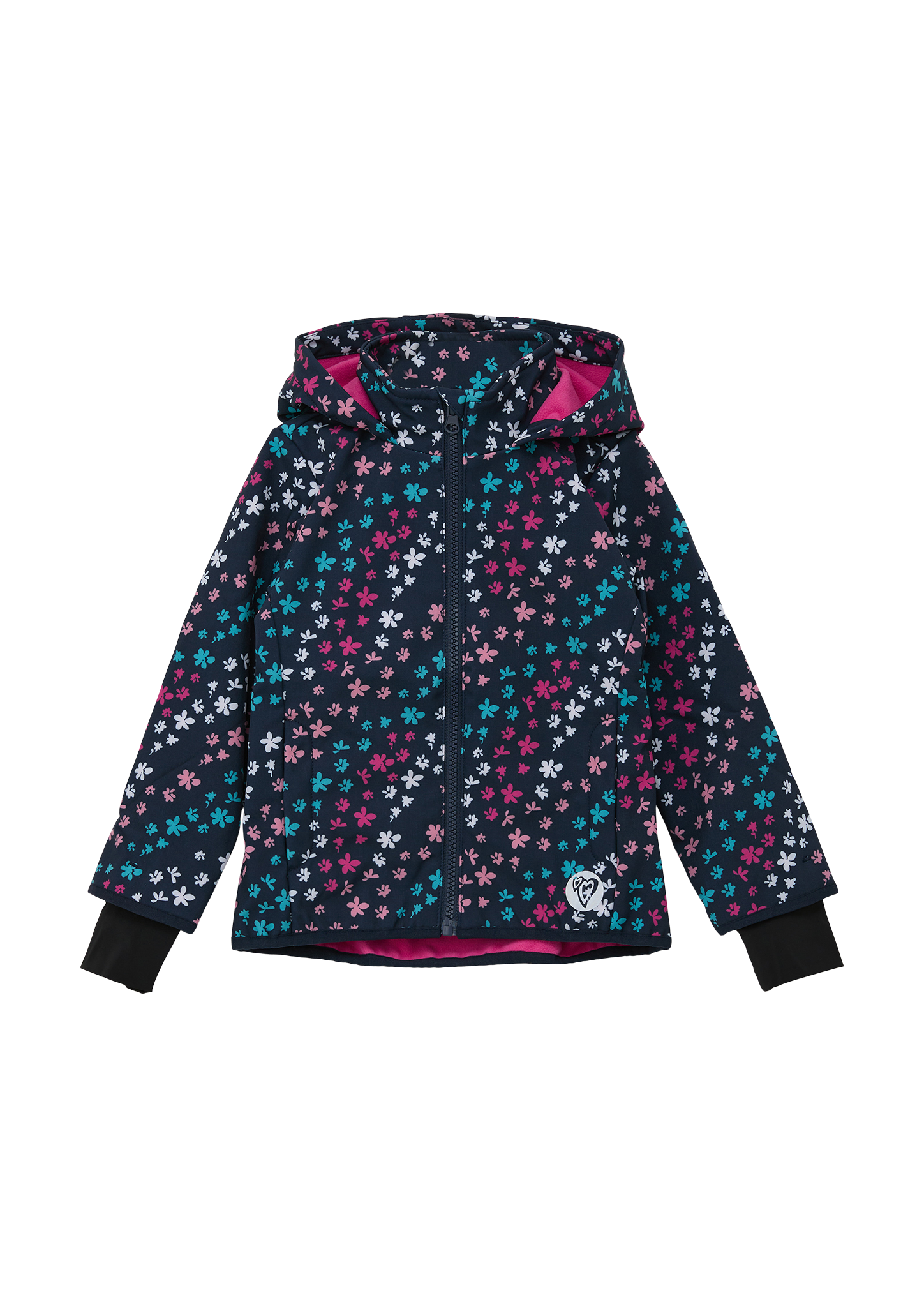 s.Oliver - Softshelljacke mit Print-Details, Kinder, blau