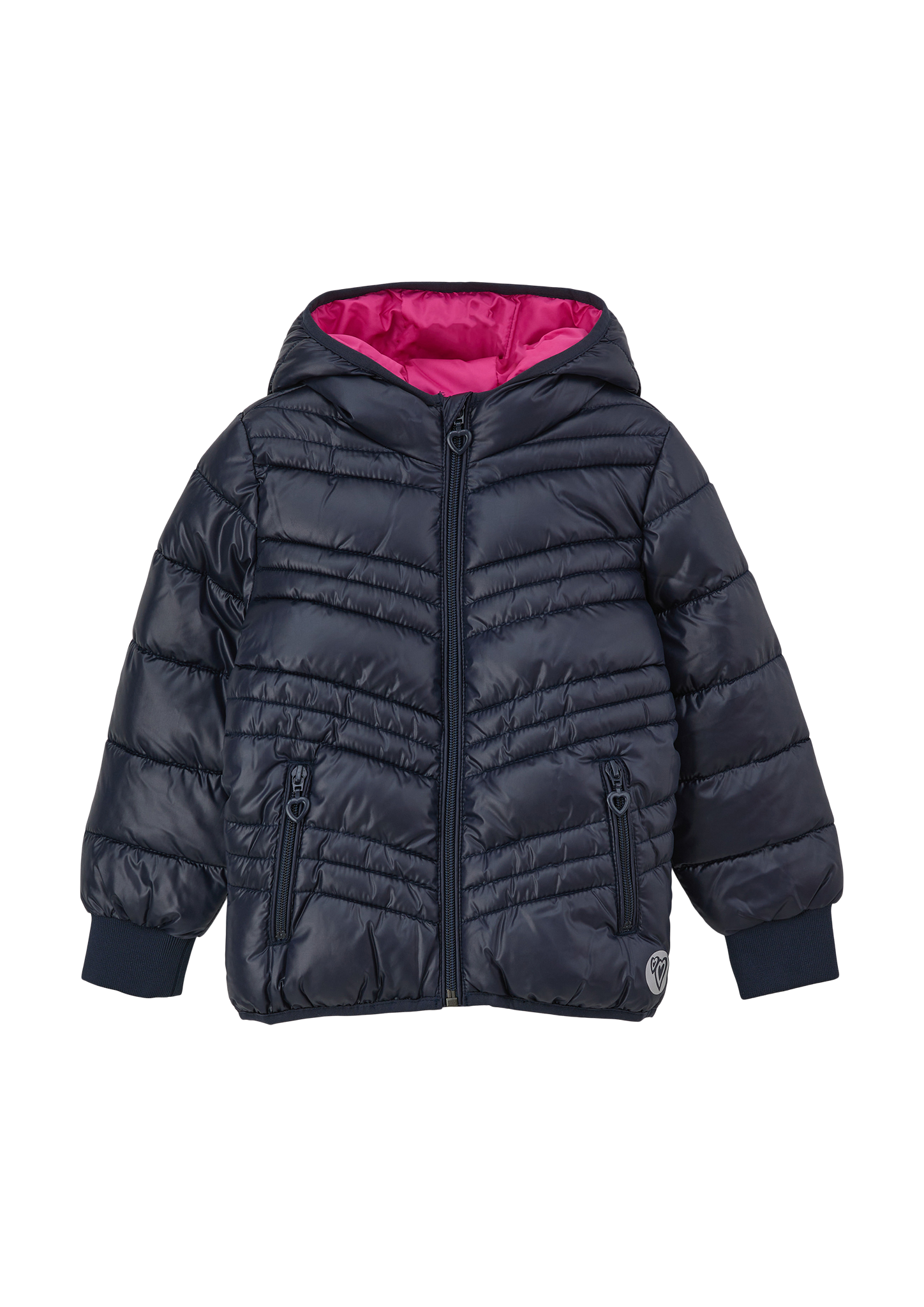 s.Oliver - Steppjacke mit Print-Details, Kinder, blau