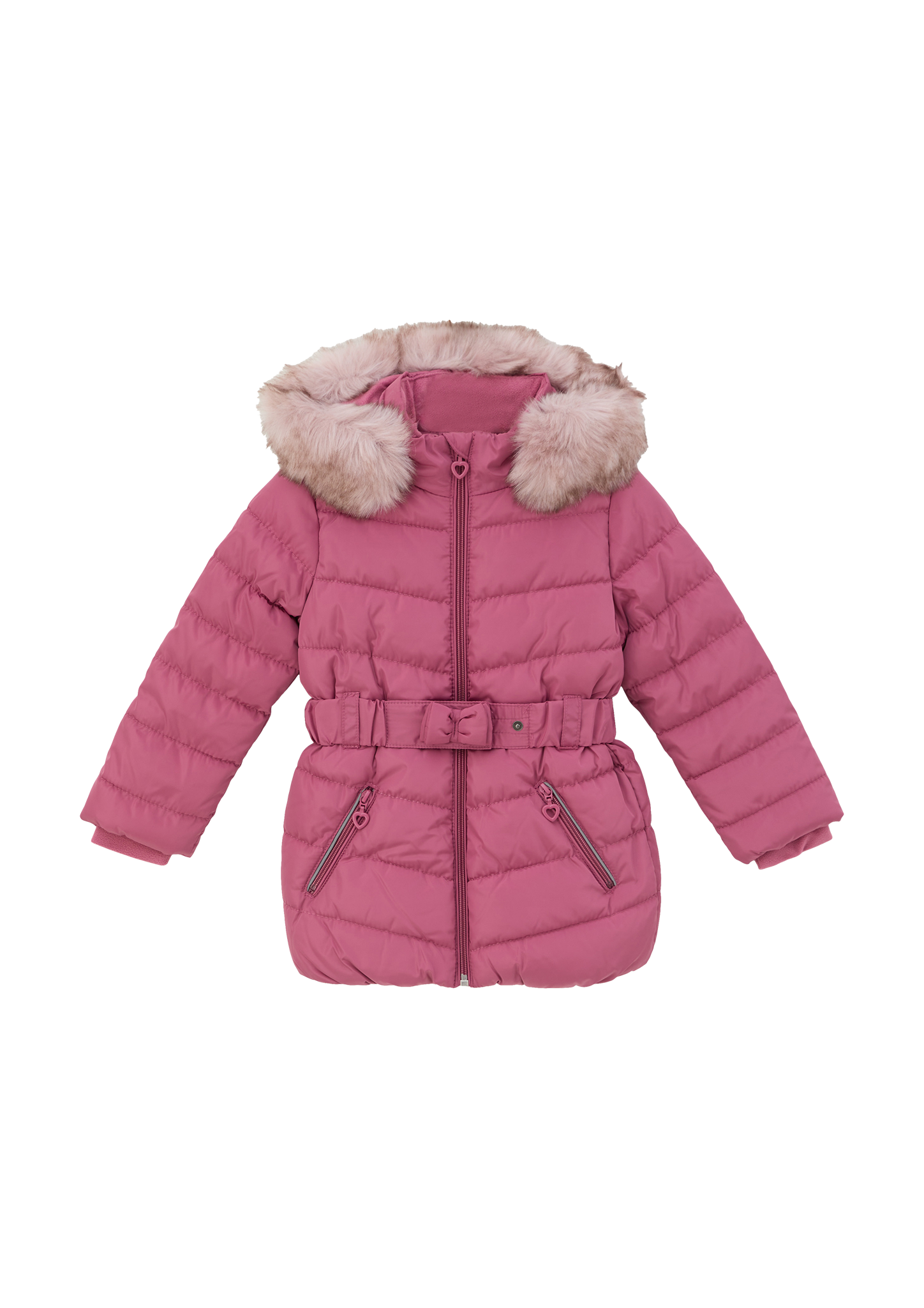 s.Oliver - Steppjacke mit Schleifen-Detail, Kinder, Rosa