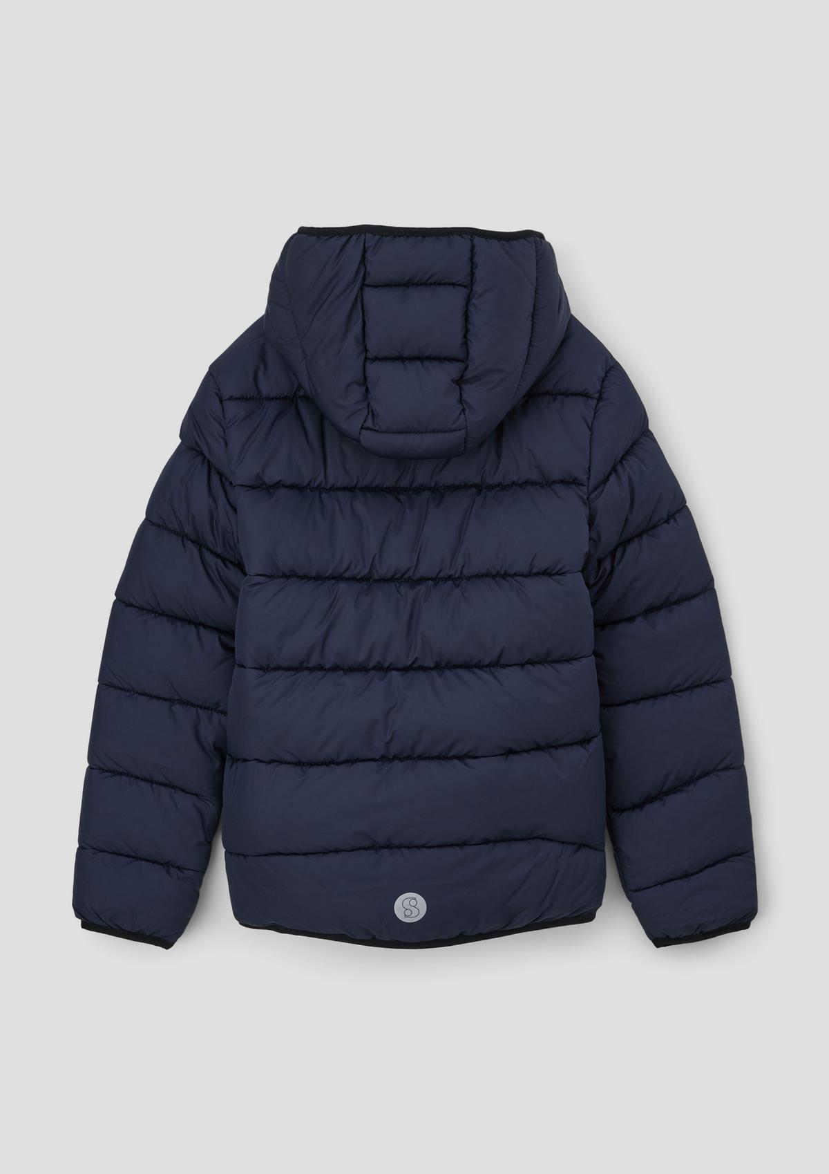 s.Oliver Quilted jacket with a crinkle texture