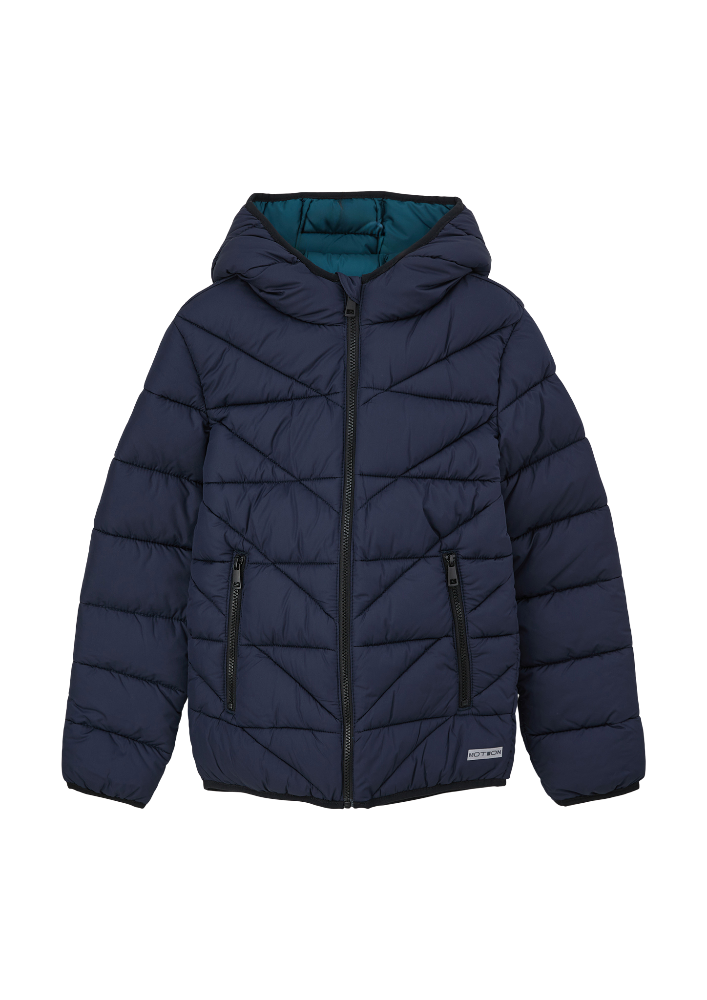 s.Oliver - Steppjacke mit Crinkle-Struktur, Jungen, blau