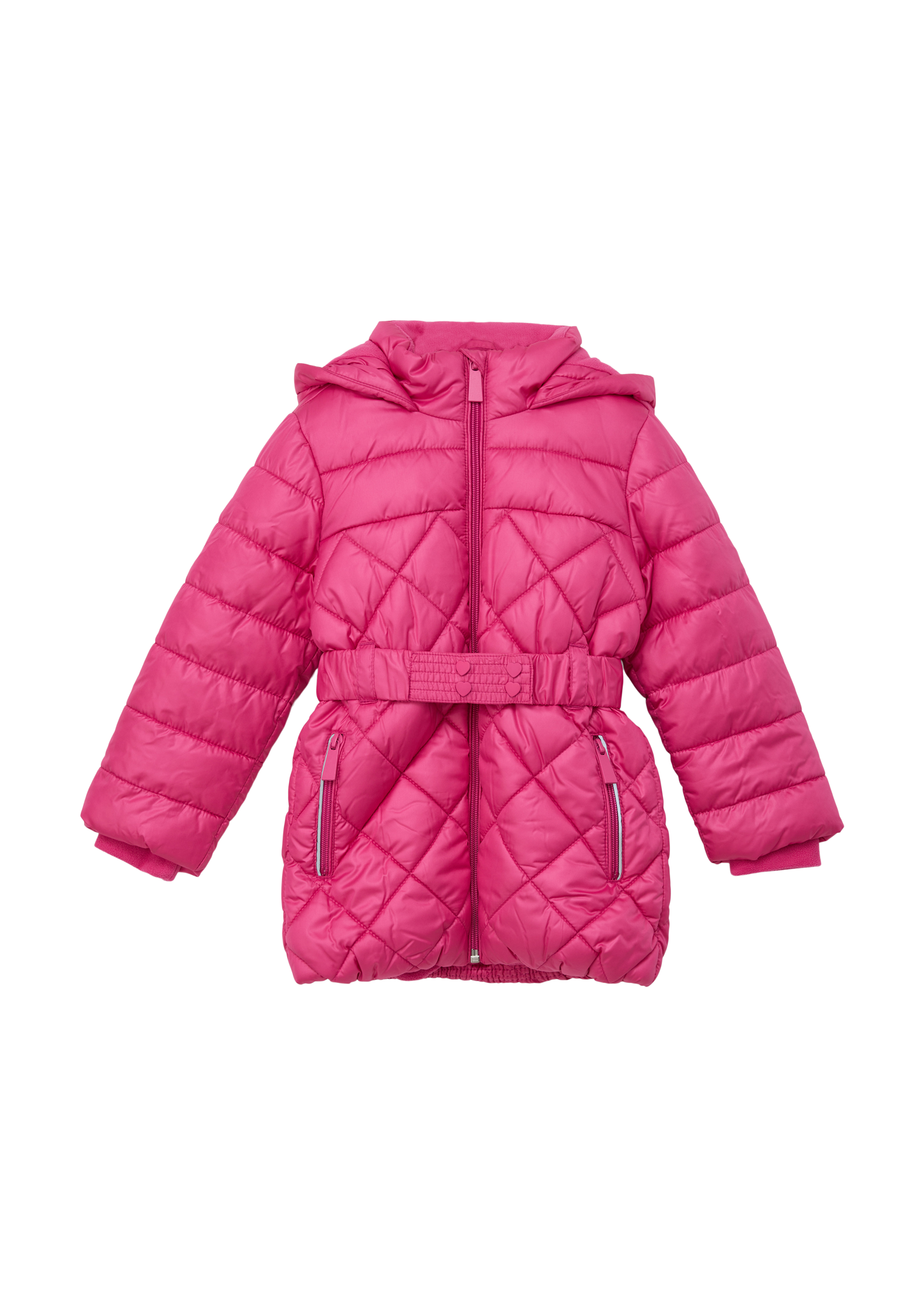 s.Oliver - Steppjacke mit Textilgürtel, Kinder, Rosa