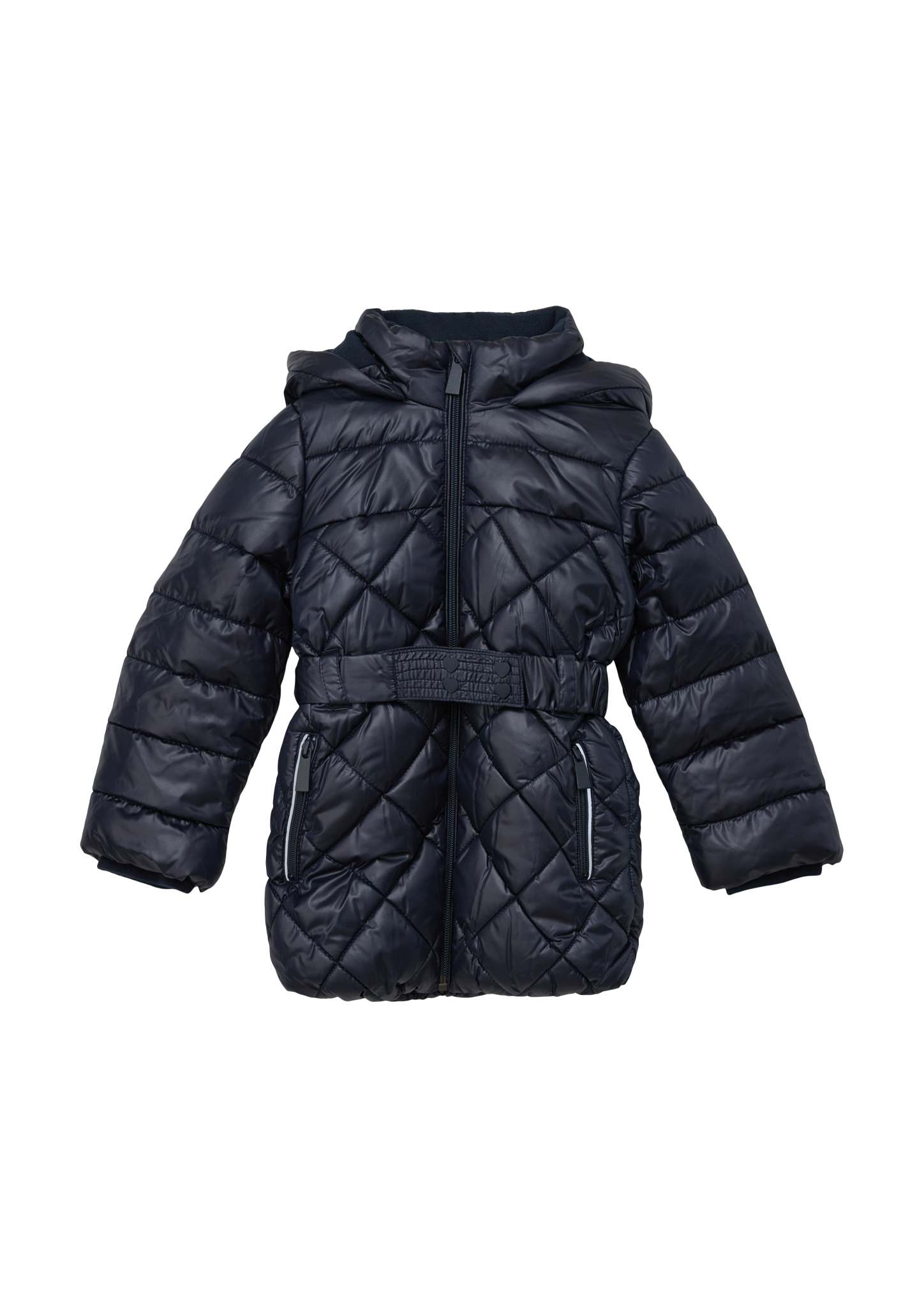 s.Oliver - Steppjacke mit Textilgürtel, Kinder, blau