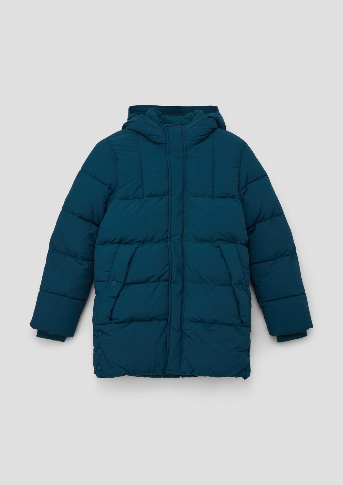 s.Oliver Quilted jacket with a crinkle texture