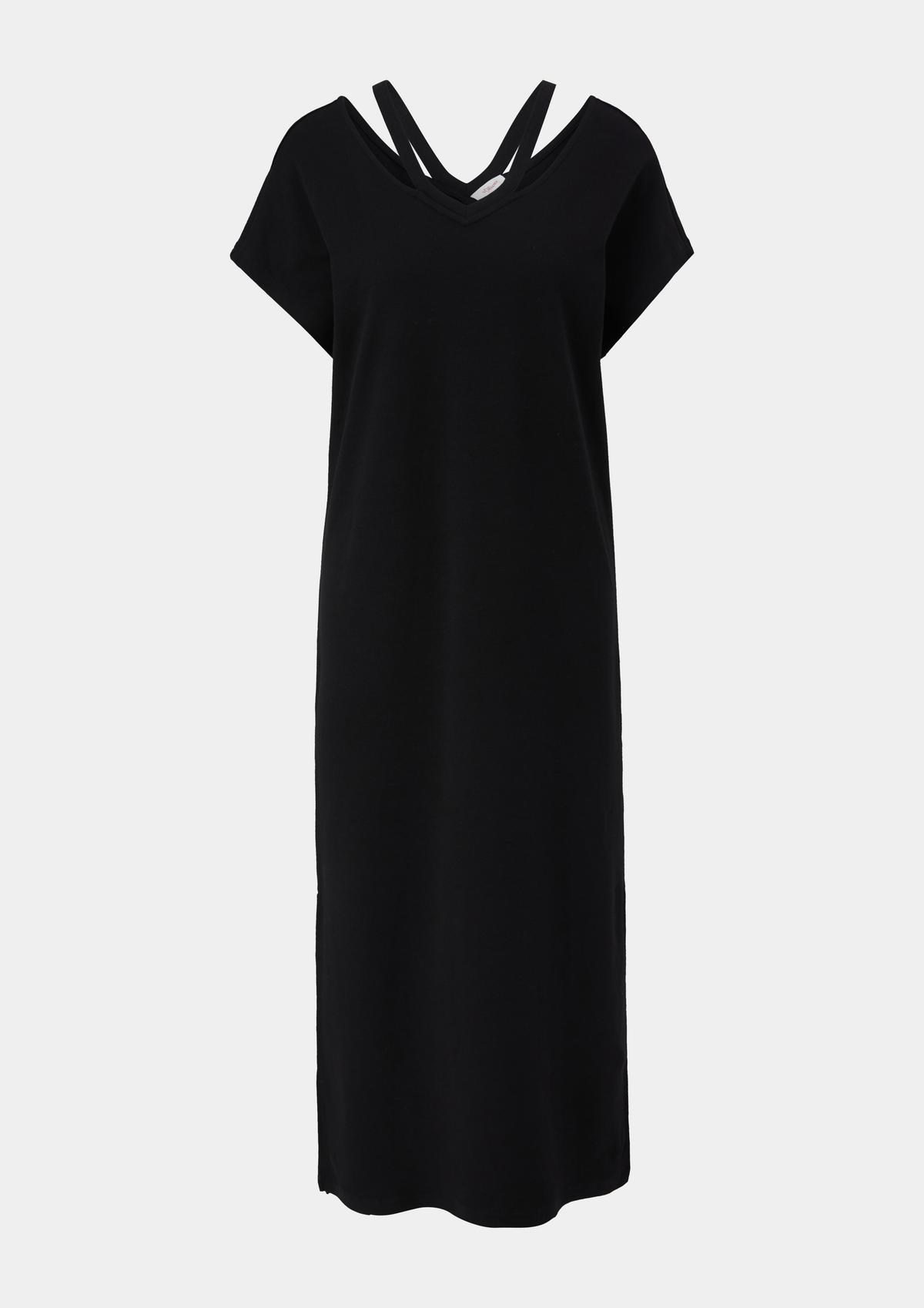 s.Oliver Jersey dress with cut-outs