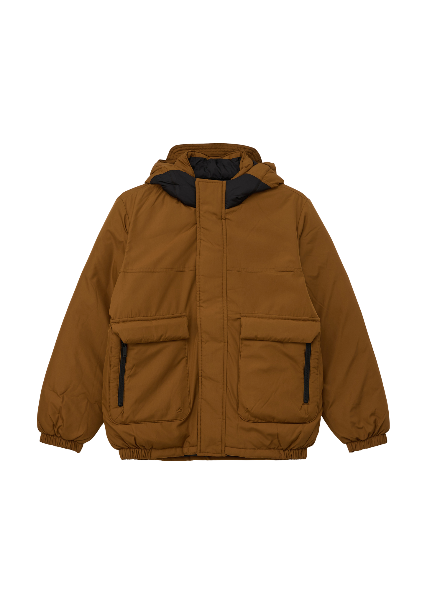 Thumbnail - s.Oliver - Jacke mit reflektierenden Details im Loose Fit, Jungen, braun
