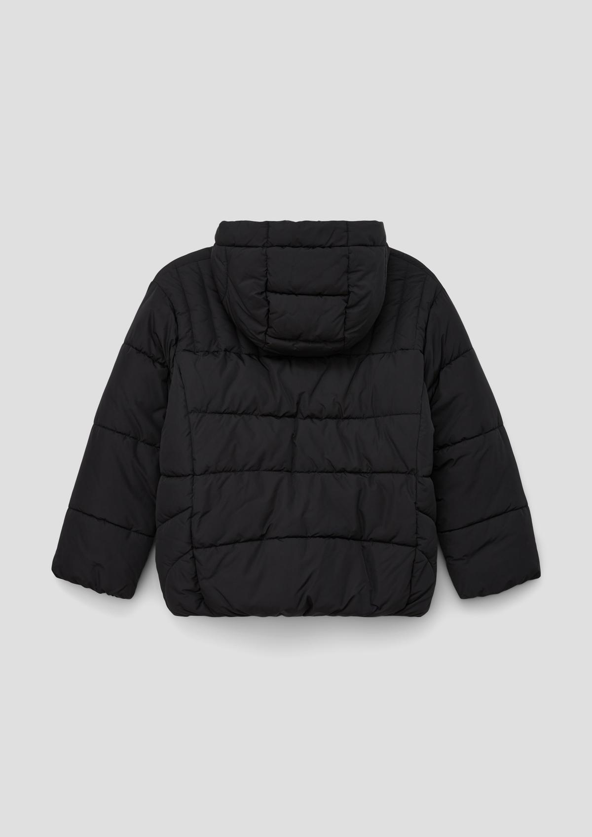 s.Oliver Oversized quilted jacket with zip pockets