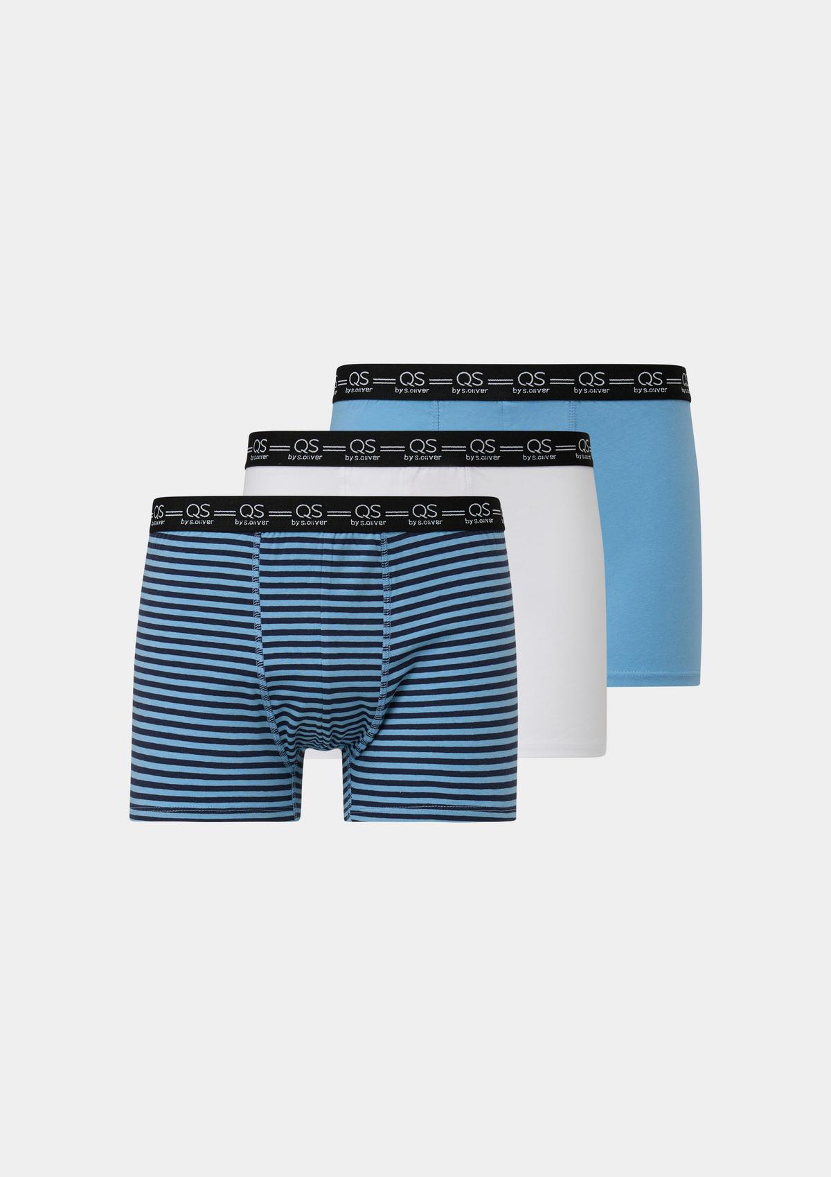 s.Oliver Triple pack of jersey boxer shorts