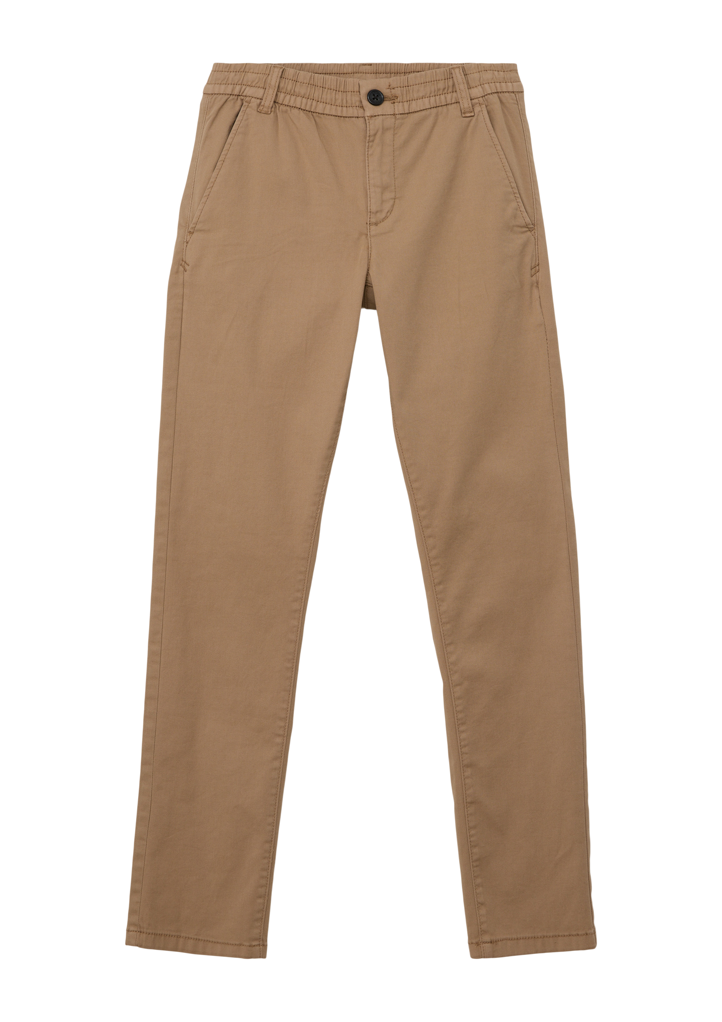 s.Oliver - Chino: Hose mit Dobby-Struktur, Jungen, braun