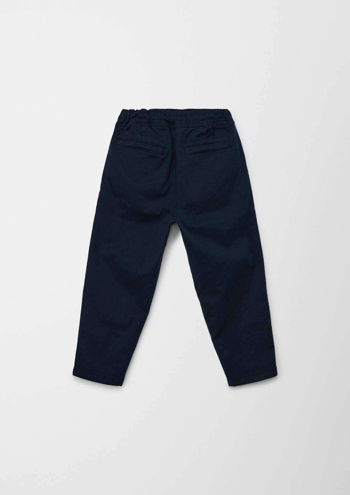 s.Oliver Loose fit: garment-dyed trousers