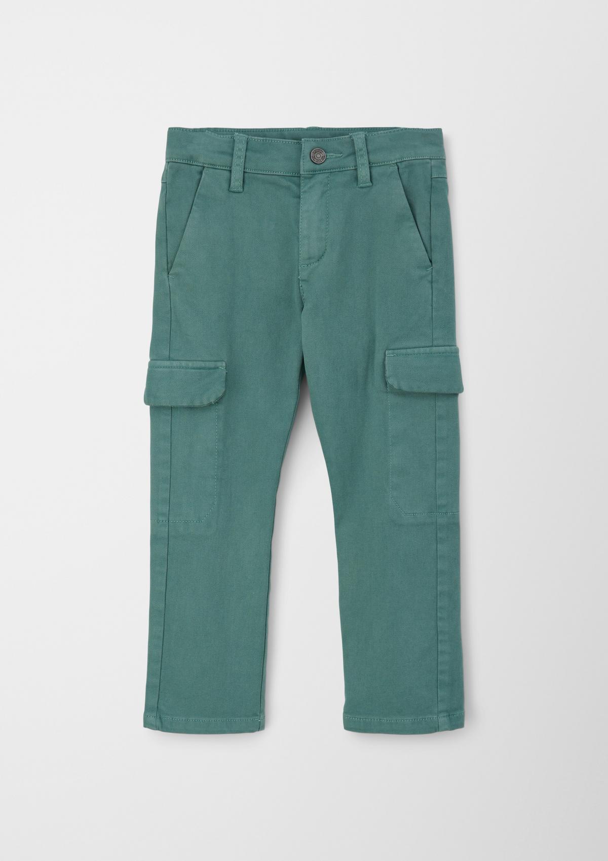 s.Oliver Pelle: trousers with patch pockets