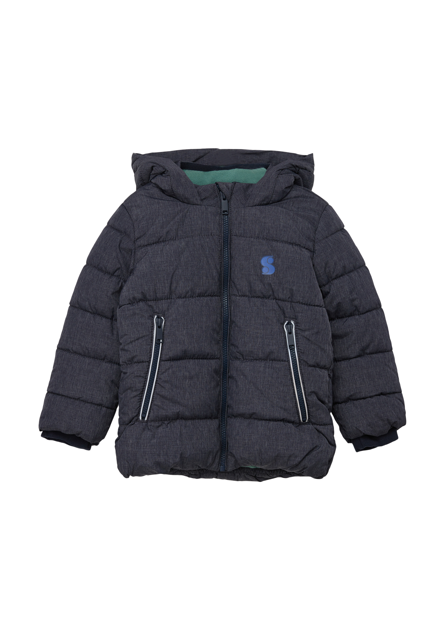 s.Oliver - Warm wattierte Steppjacke mit Fleece-Futter, Kinder, blau